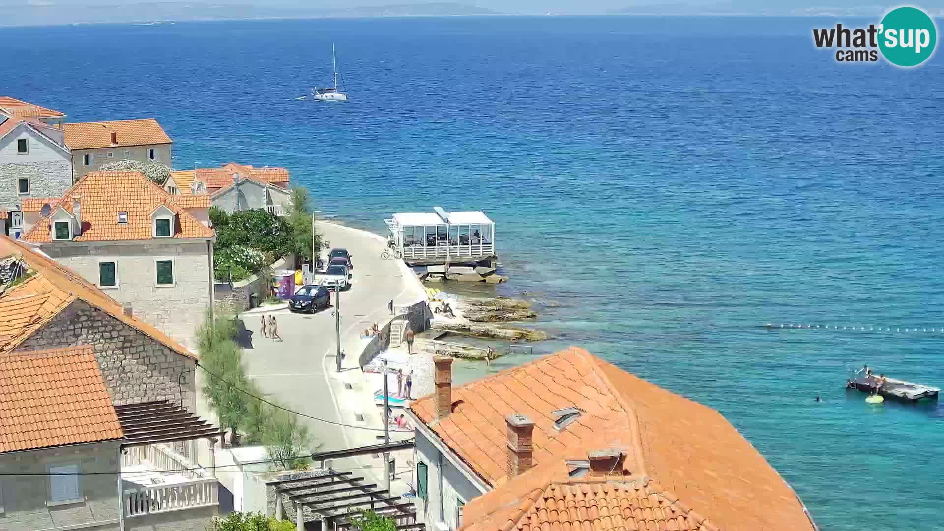 Webcam Sutivan Panorama – Vista en vivo desde la isla de Brač
