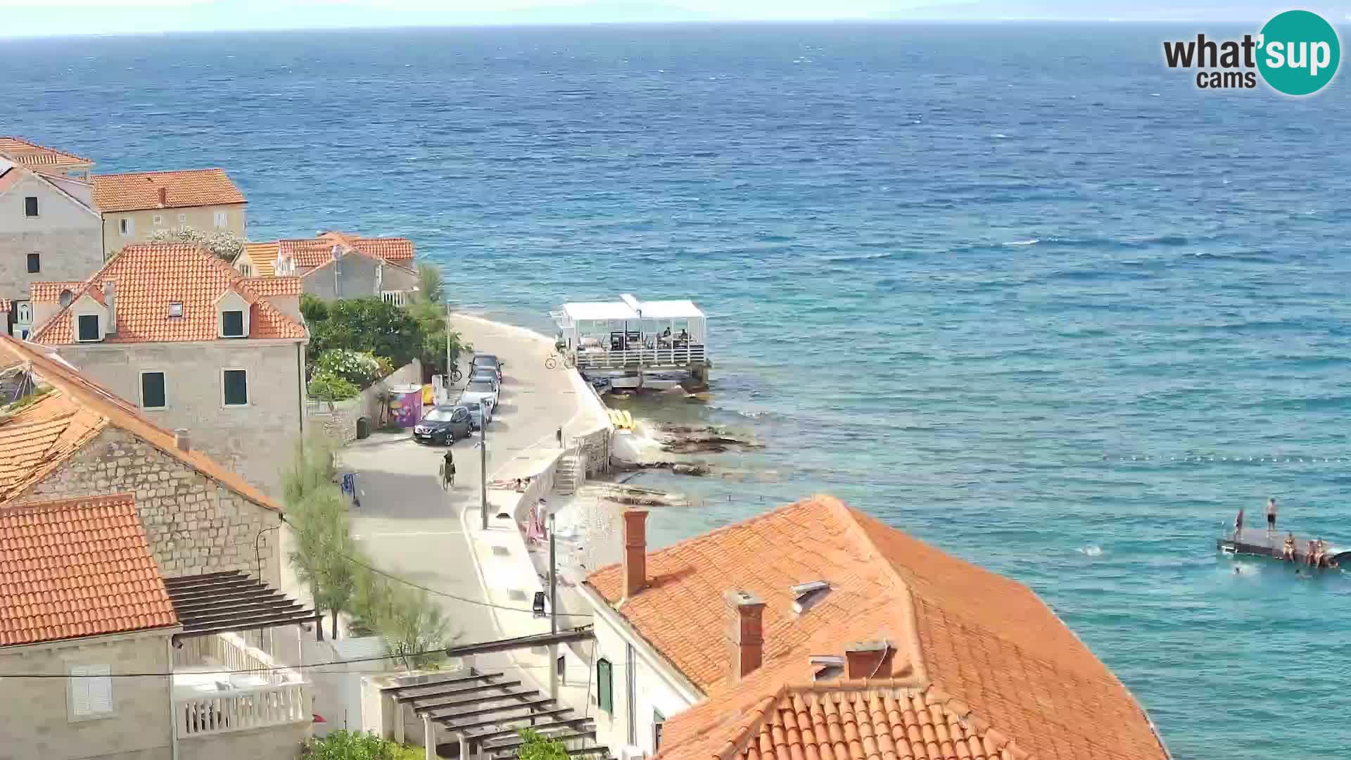 Web kamera Sutivan panorama – Pogled uživo s otoka Brača