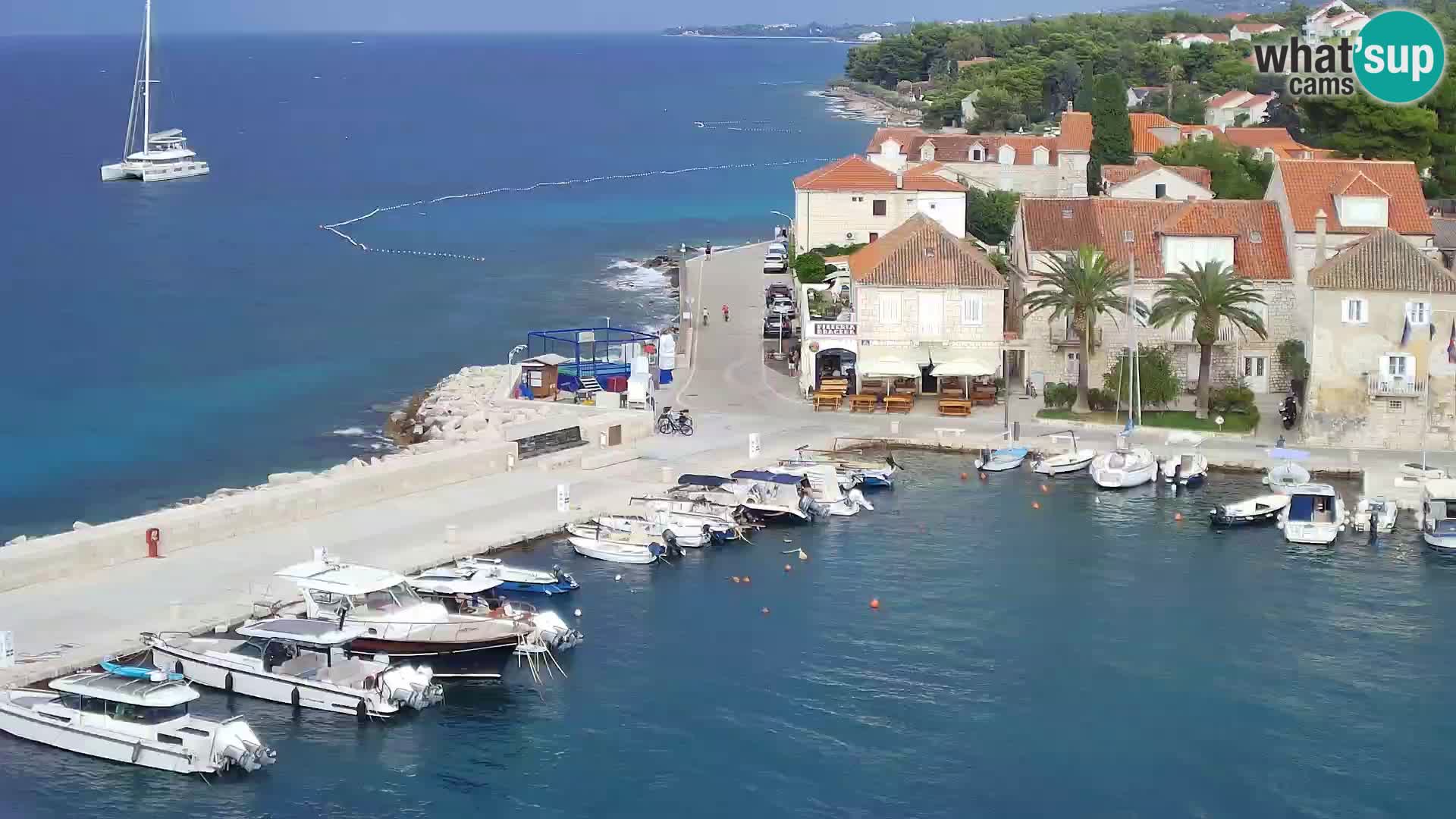 Webcam Sutivan Panorama – Vue en direct depuis l’île de Brač