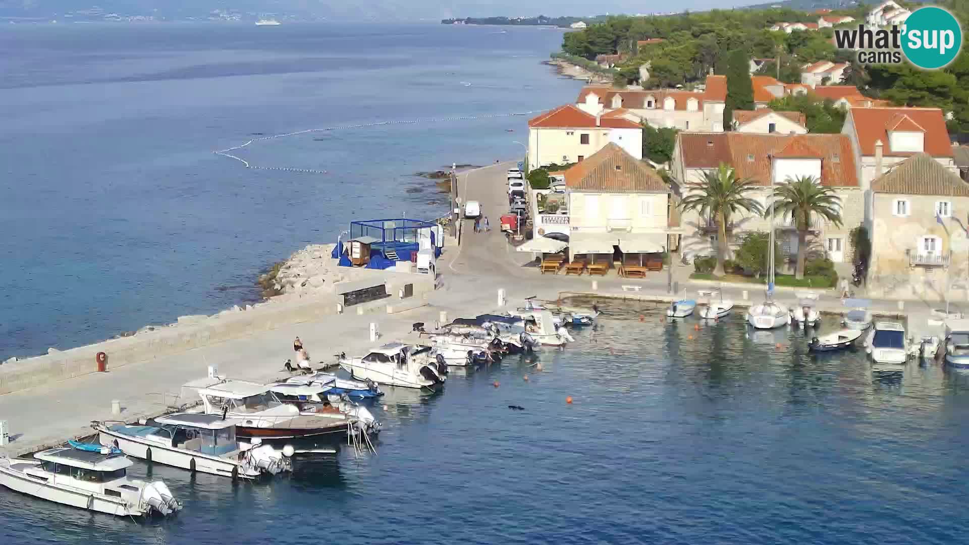 Webcam Sutivan Panorama – Vue en direct depuis l’île de Brač