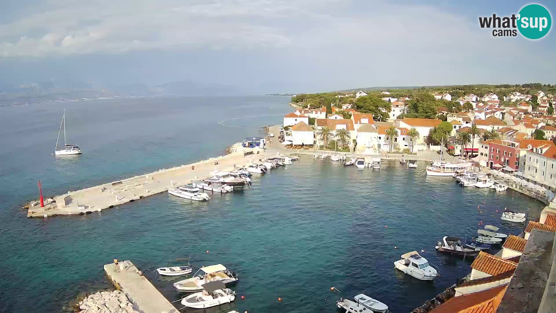 Webcam Sutivan Panorama – Vue en direct depuis l’île de Brač