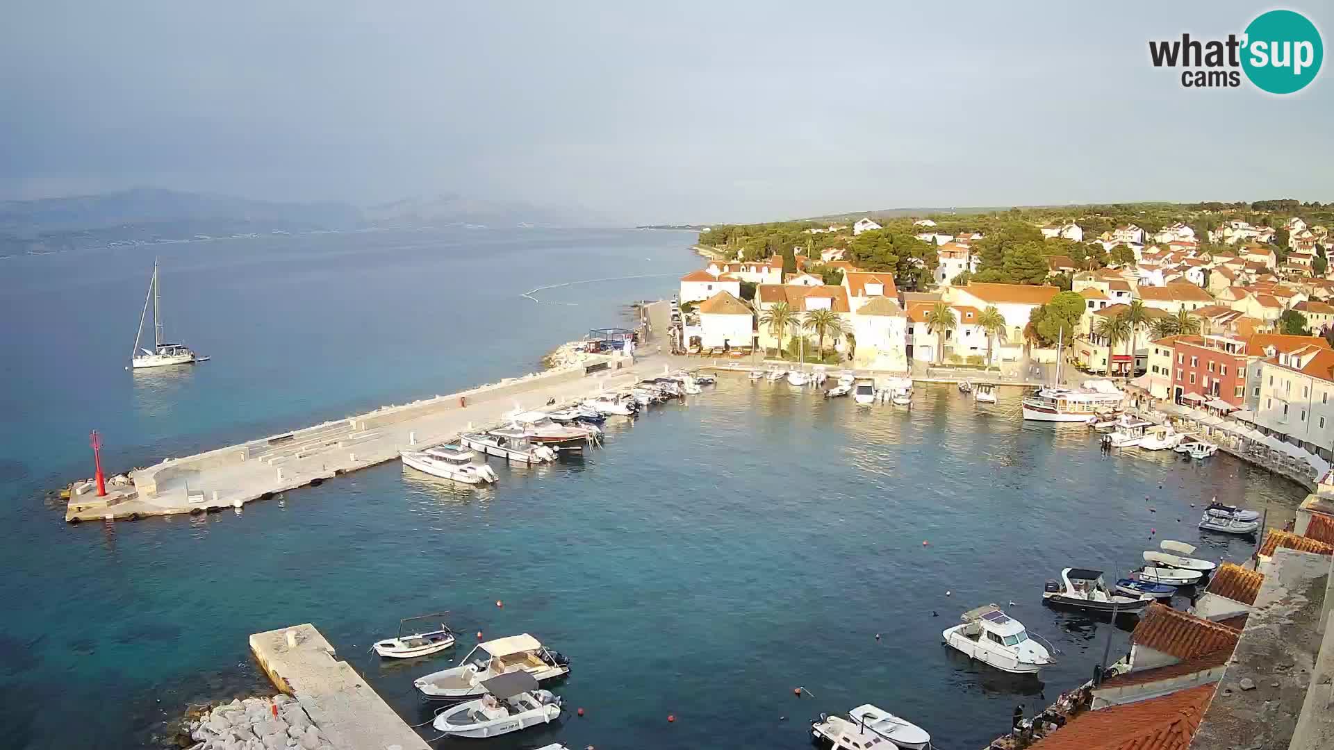 Webcam Sutivan Panorama – Vue en direct depuis l’île de Brač