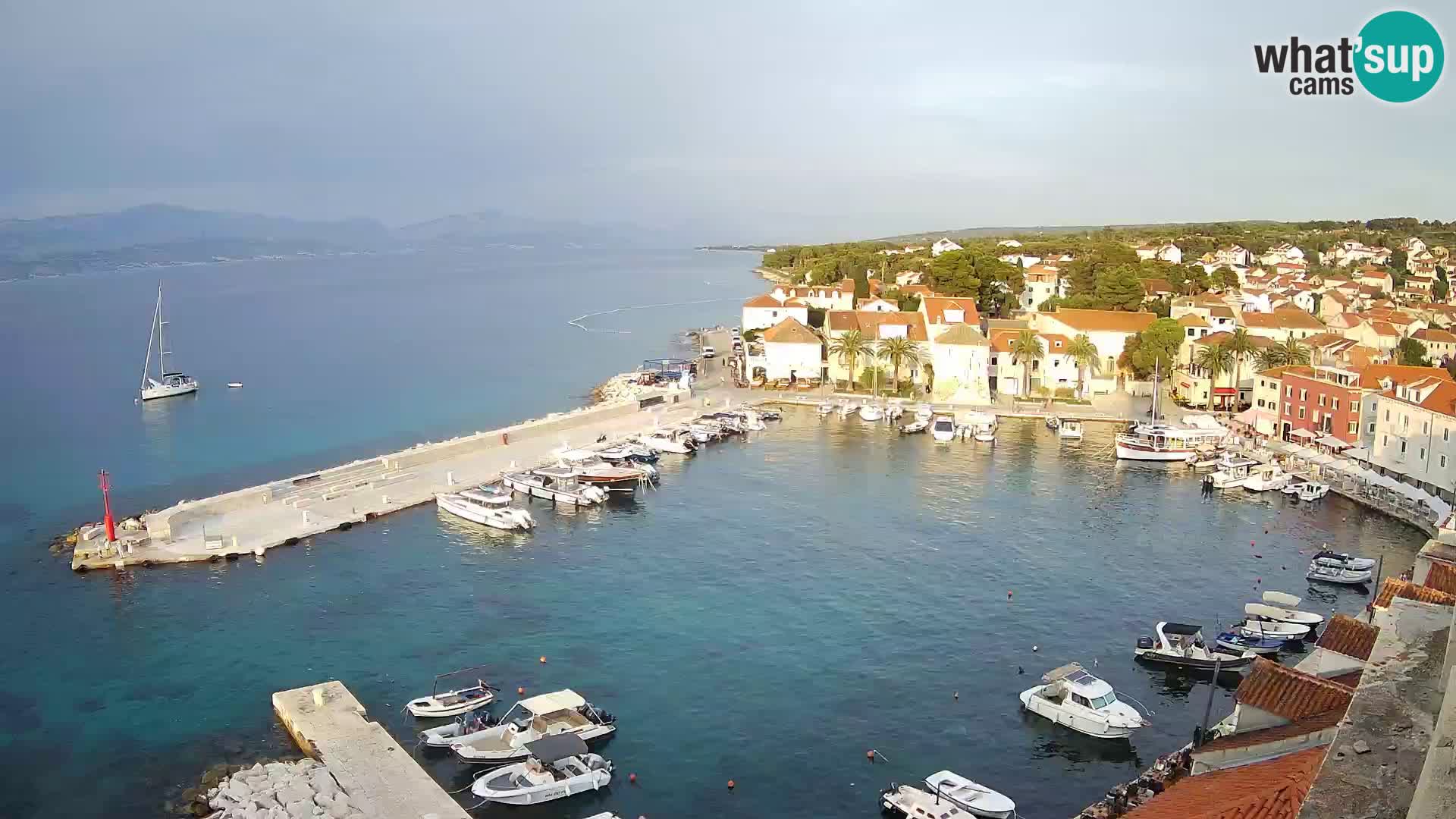 Webcam Sutivan Panorama – Vue en direct depuis l’île de Brač