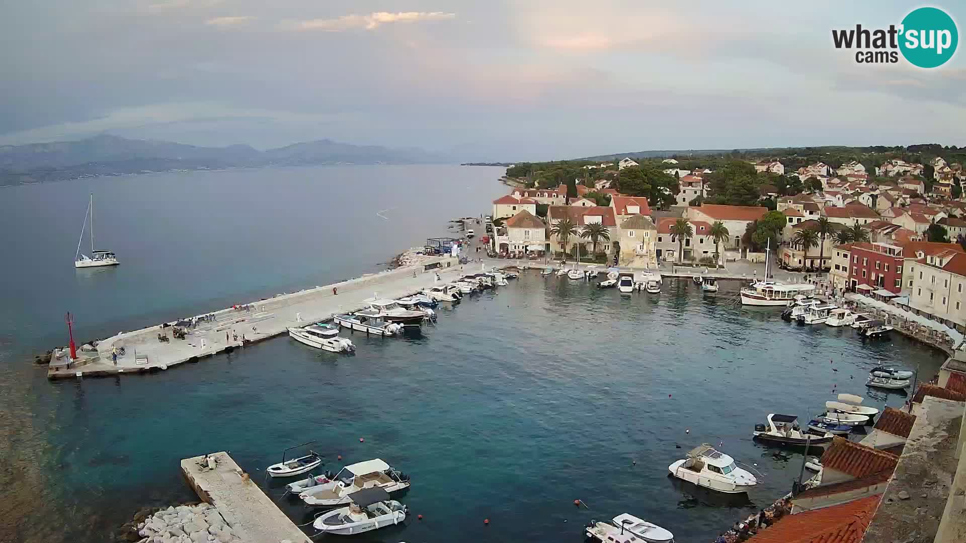 Webcam Sutivan Panorama – Vue en direct depuis l’île de Brač