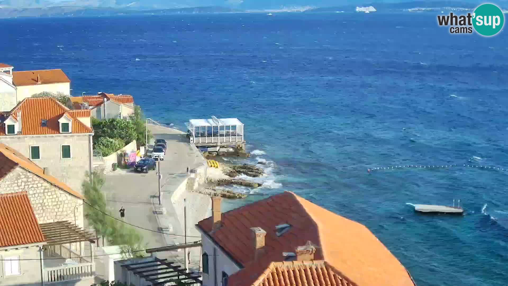 Webcam Sutivan panorama – Vista live dall’isola di Brač
