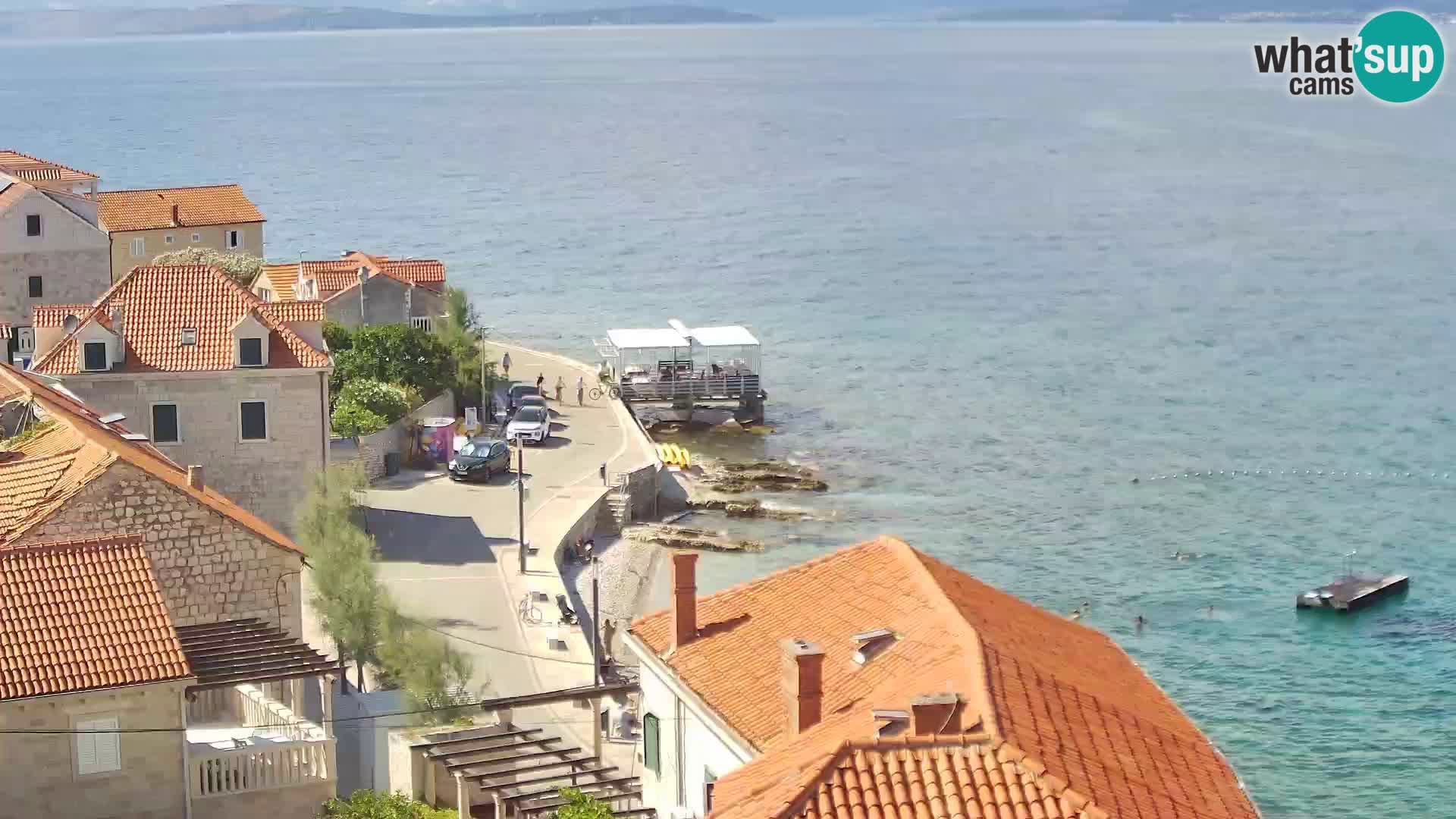 Webcam Sutivan Panorama – Vista en vivo desde la isla de Brač