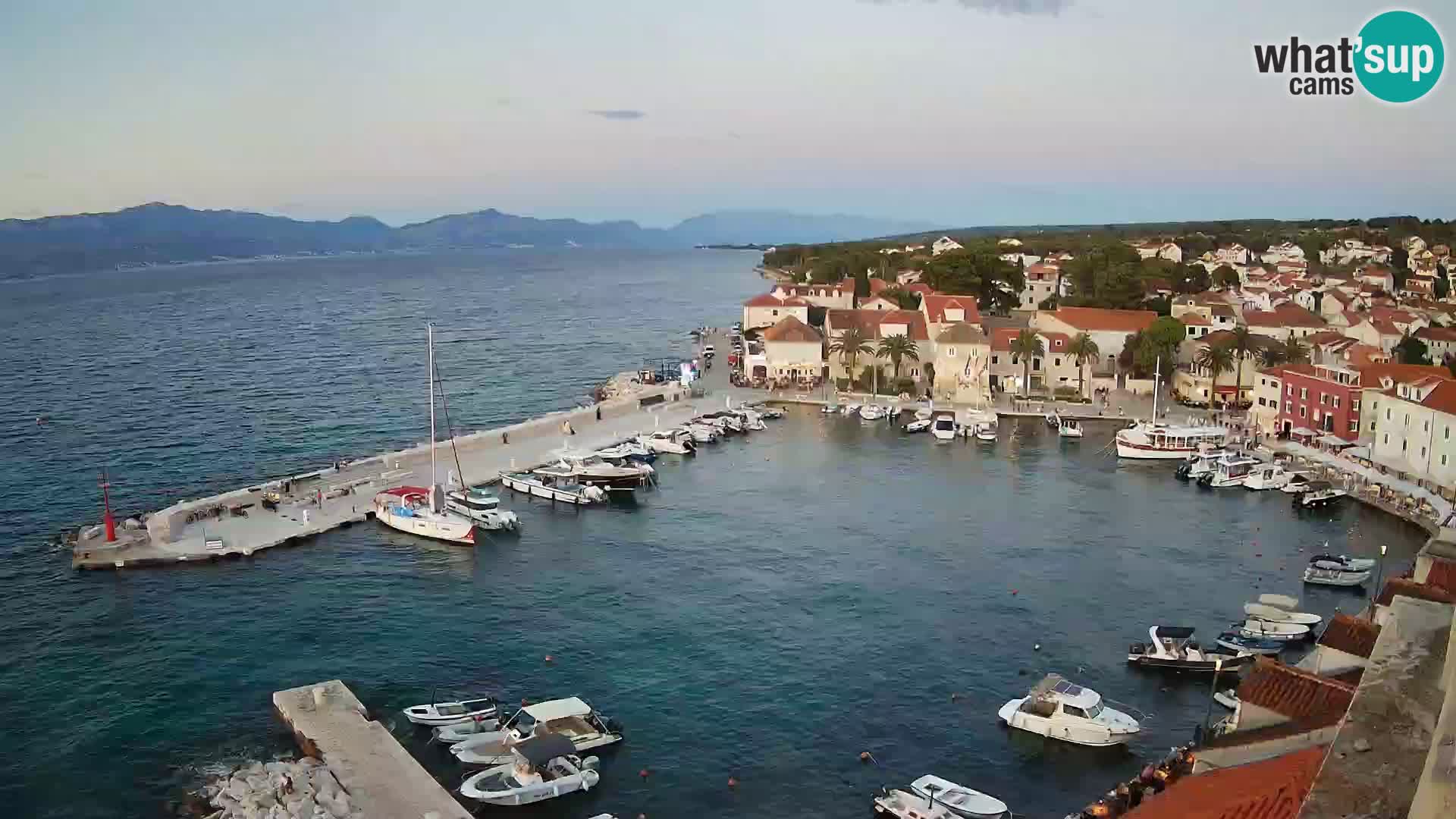 Webcam Sutivan Panorama – Liveblick von der Insel Brač