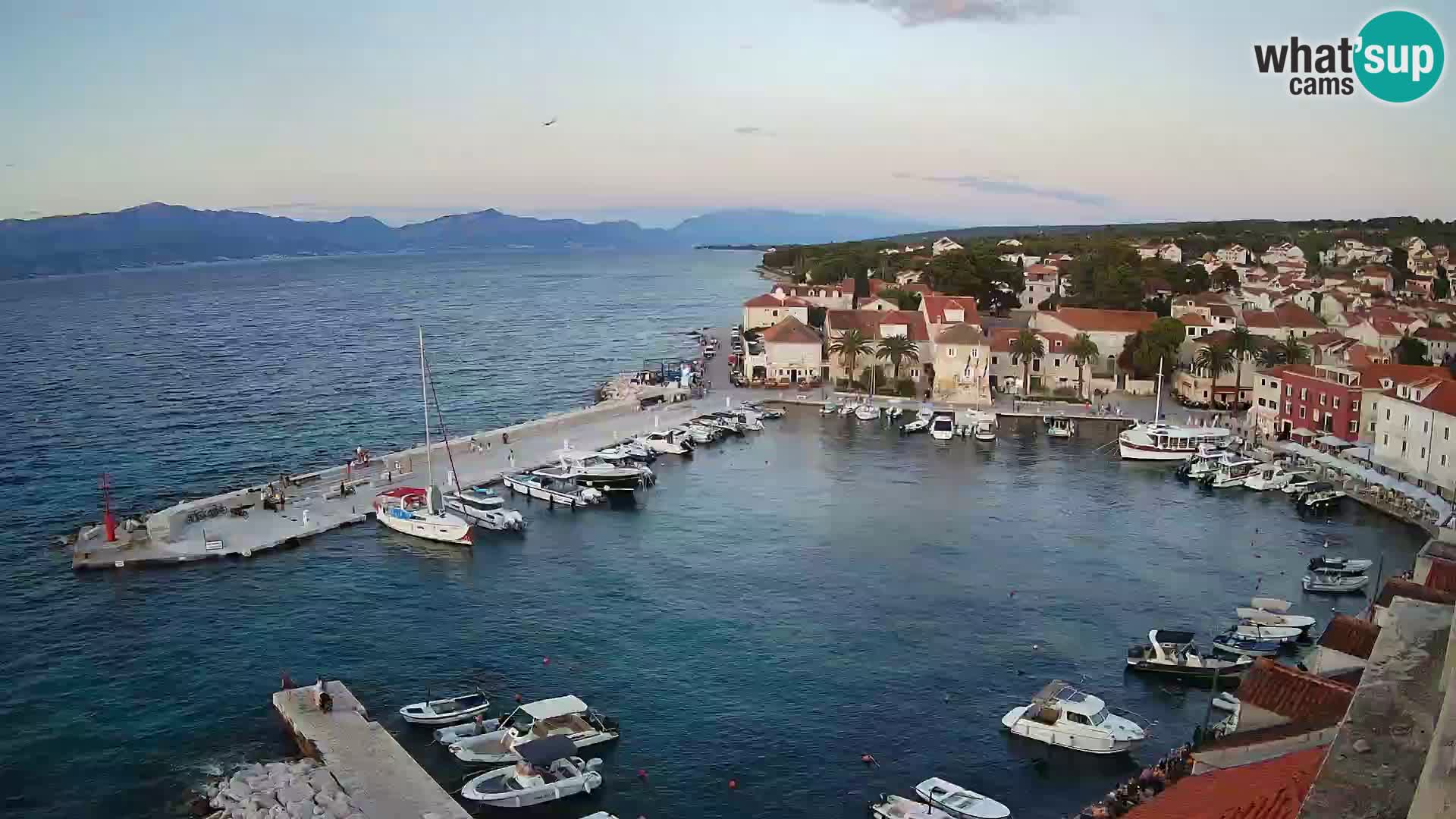 Webcam Sutivan Panorama – Liveblick von der Insel Brač