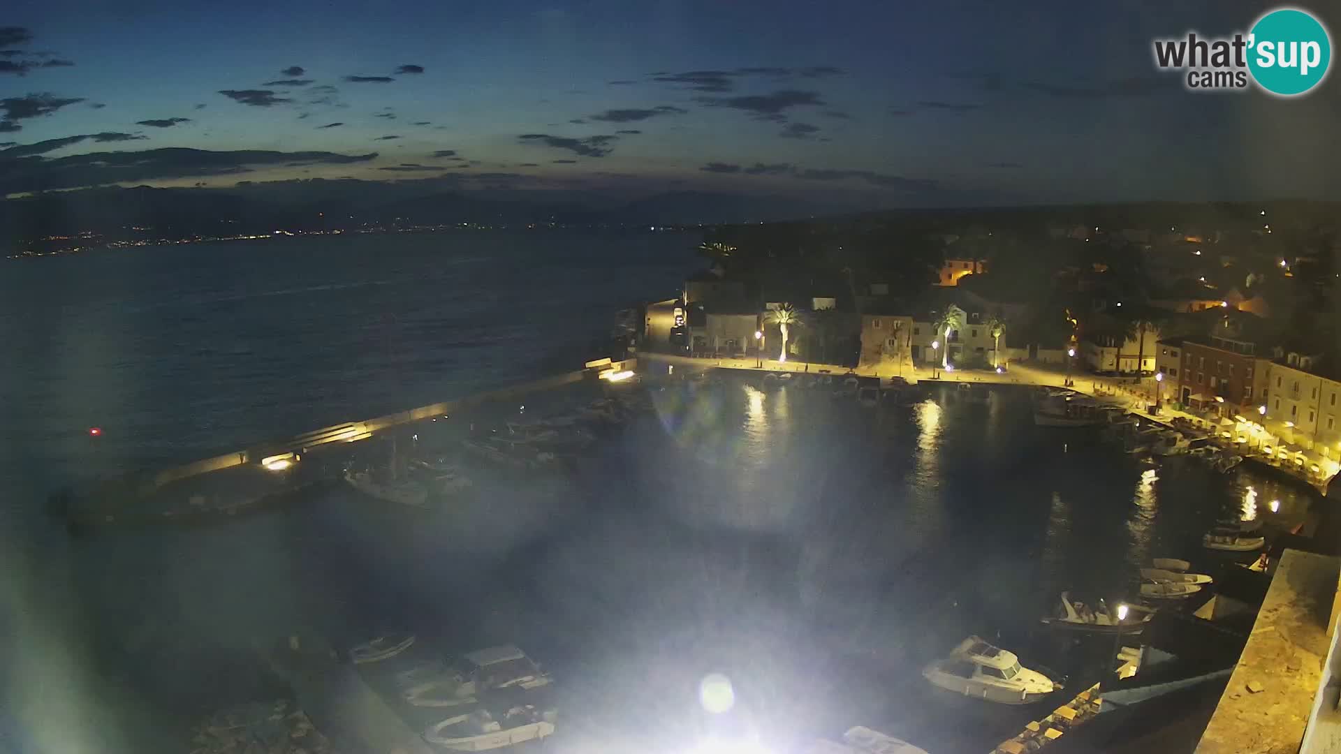 Webcam Sutivan Panorama – Vista en vivo desde la isla de Brač