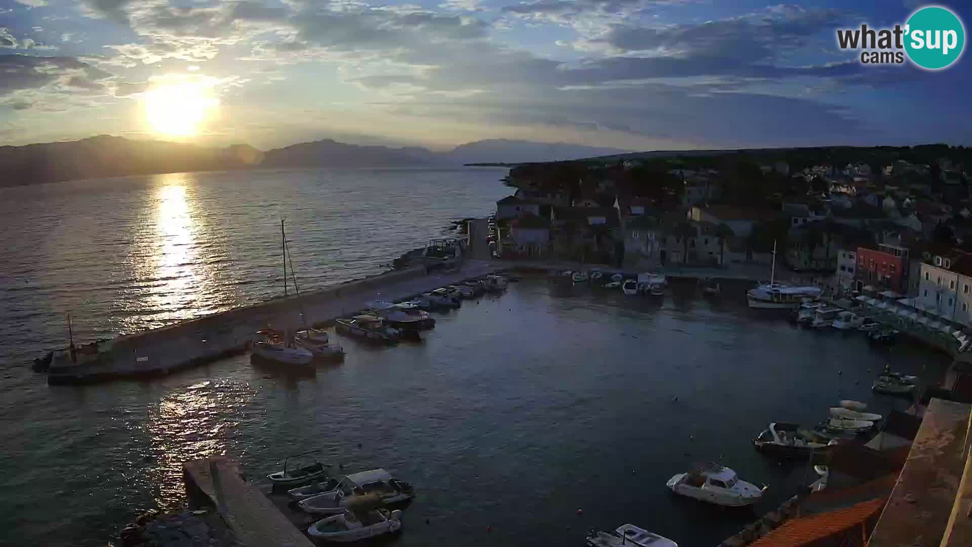 Webcam Sutivan Panorama – Vista en vivo desde la isla de Brač