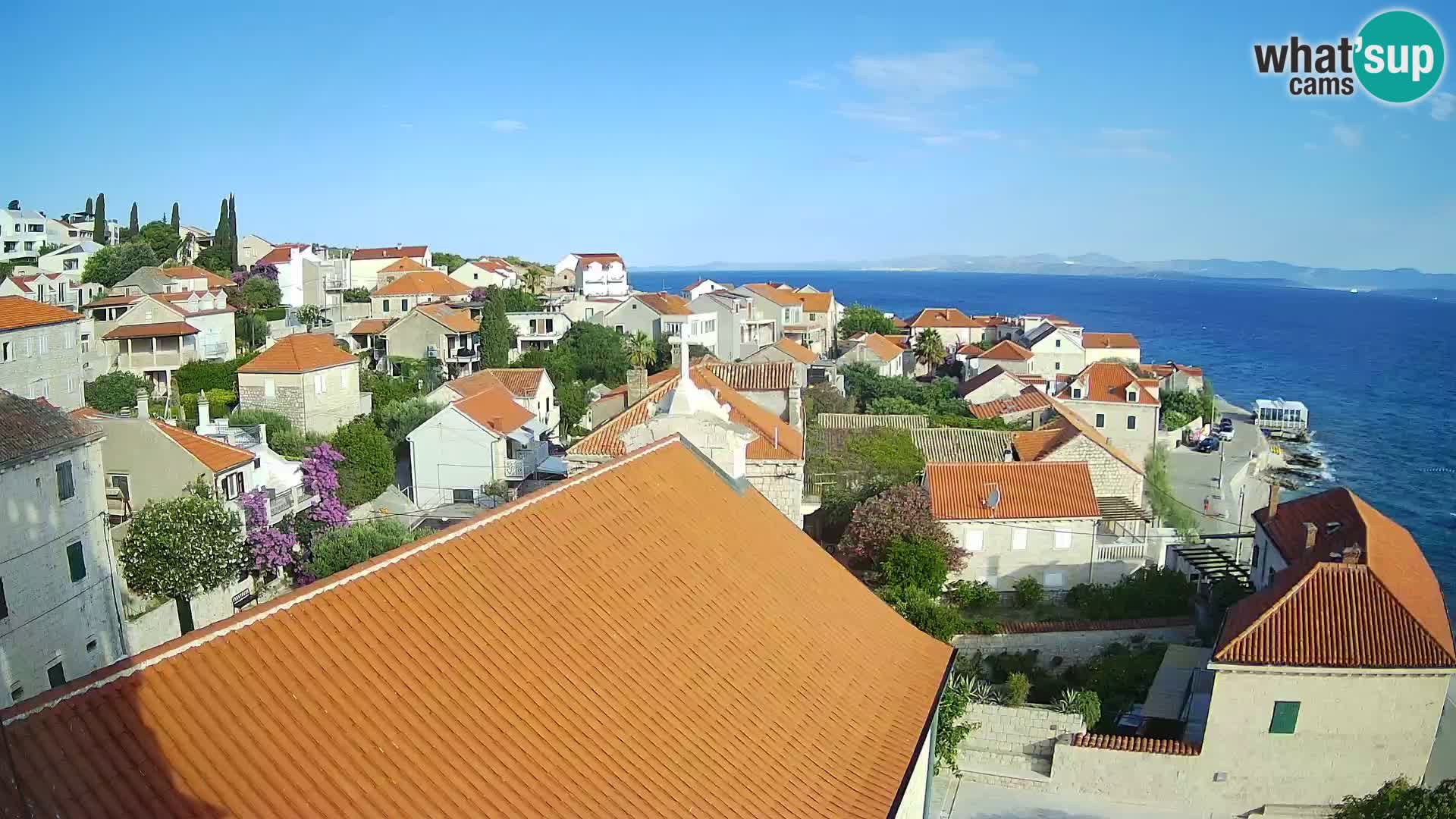 Webcam Sutivan Panorama – Vue en direct depuis l’île de Brač