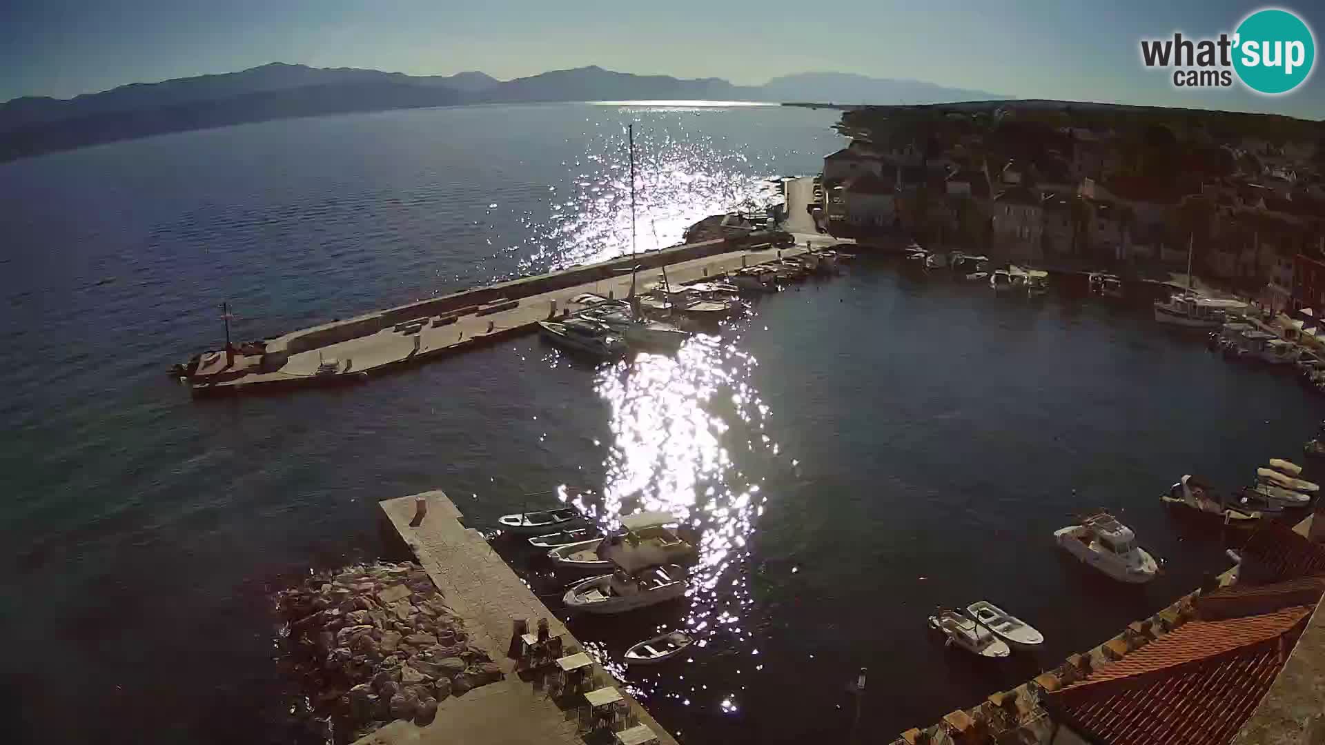 Webcam Sutivan Panorama – Vista en vivo desde la isla de Brač