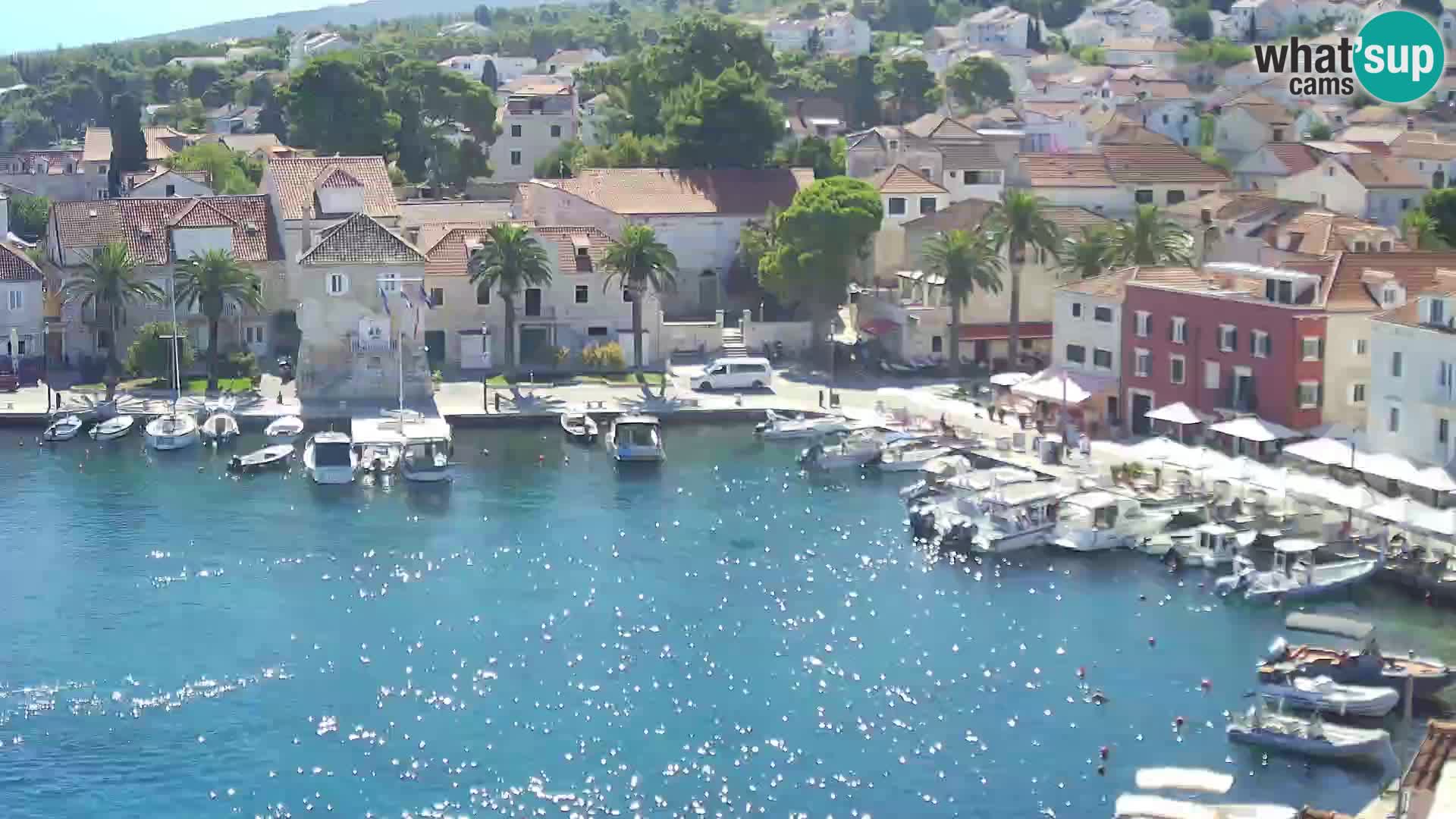 Webcam Sutivan panorama – Vista live dall’isola di Brač