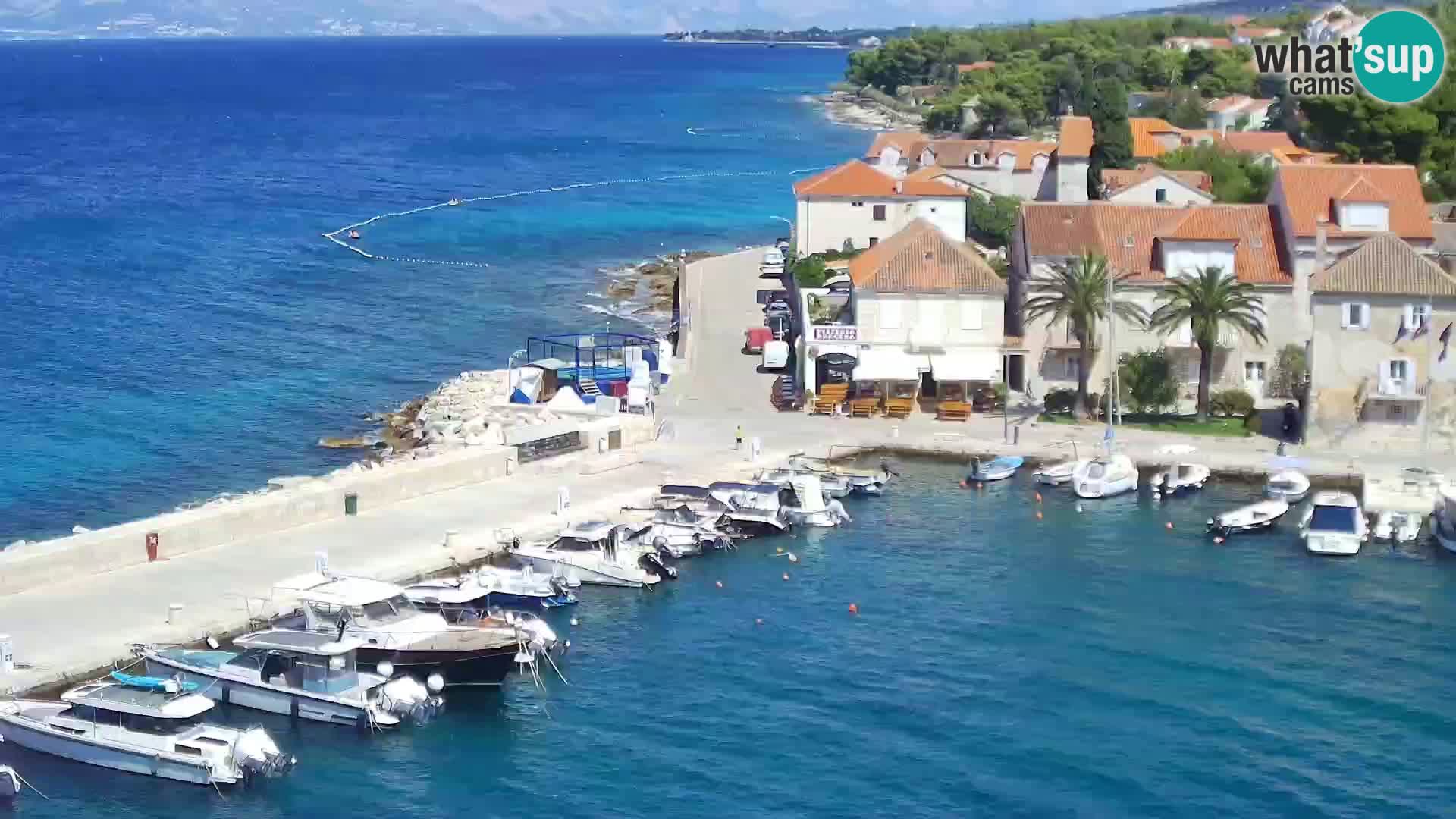 Webcam Sutivan Panorama – Vue en direct depuis l’île de Brač