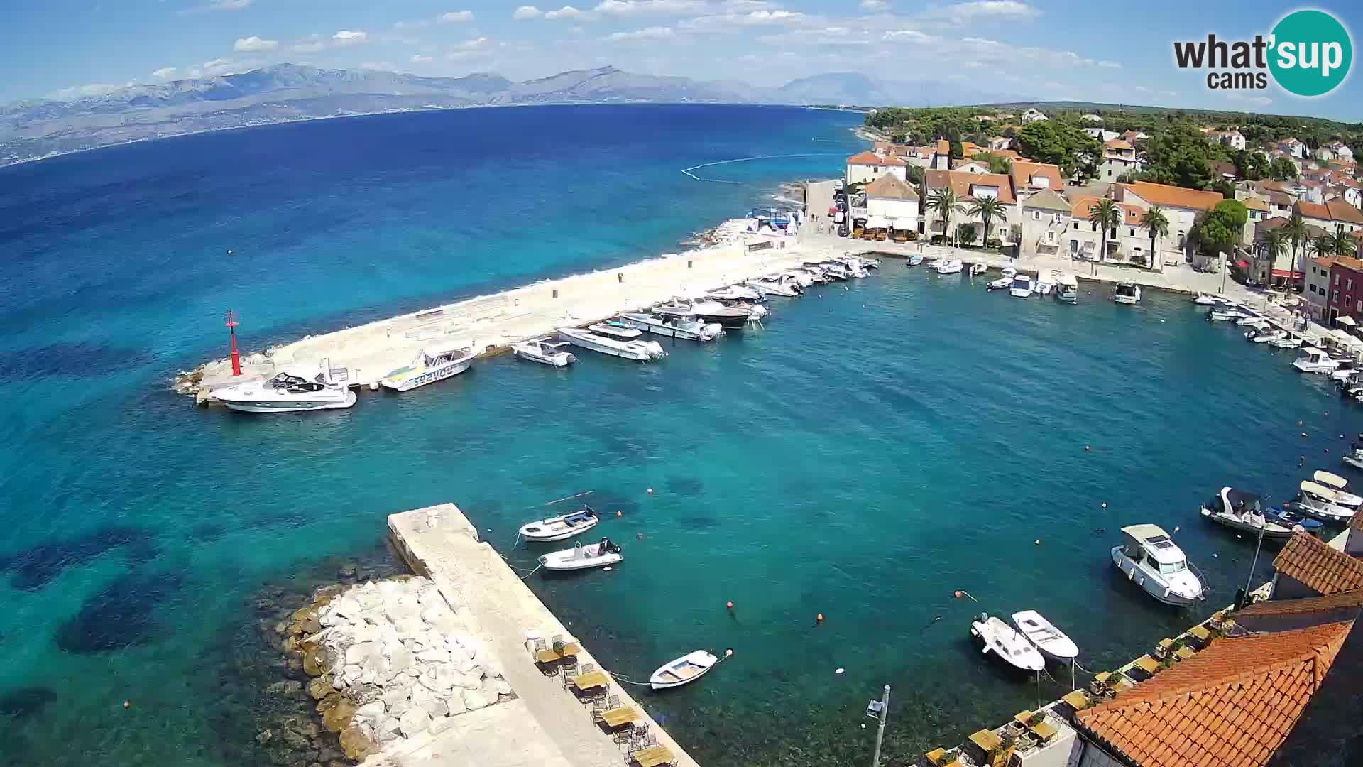 Webcam Sutivan Panorama – Live View from Brač Island