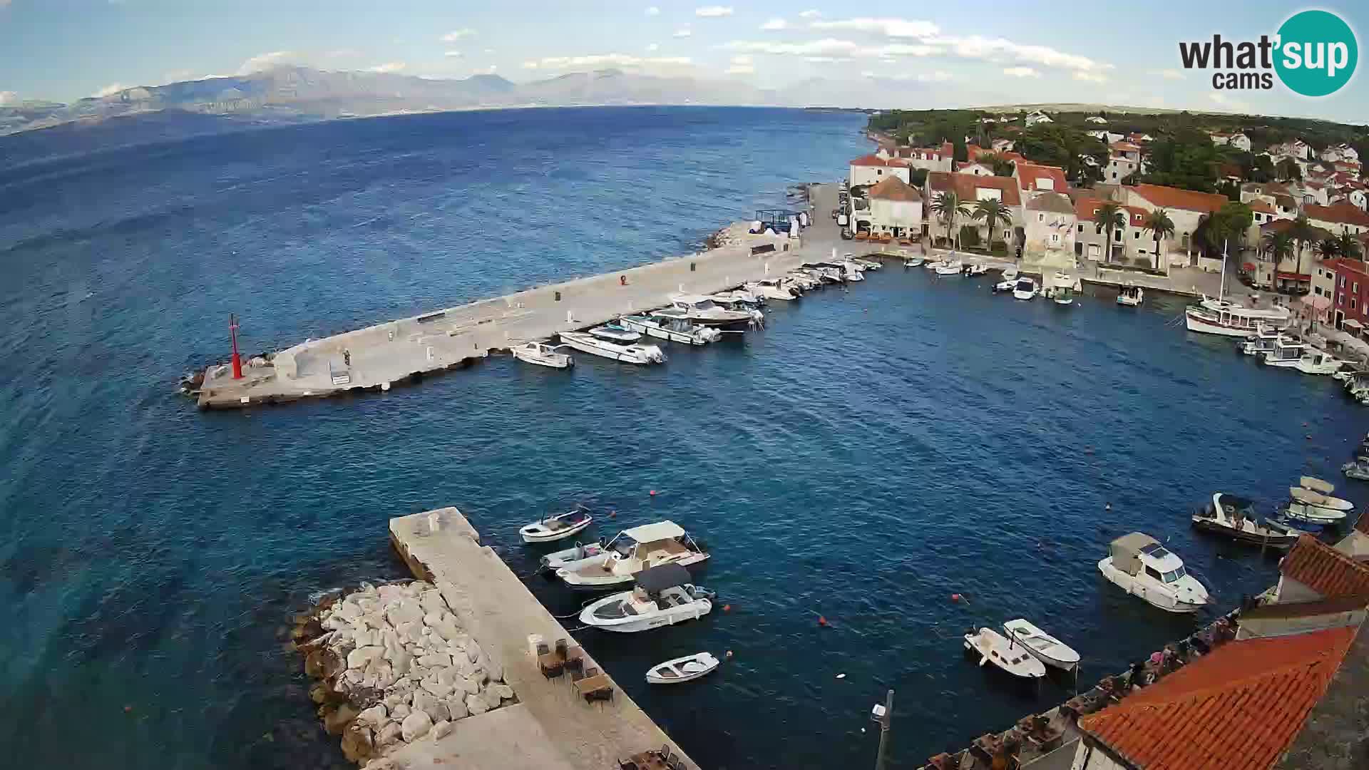 Webcam Sutivan Panorama – Liveblick von der Insel Brač