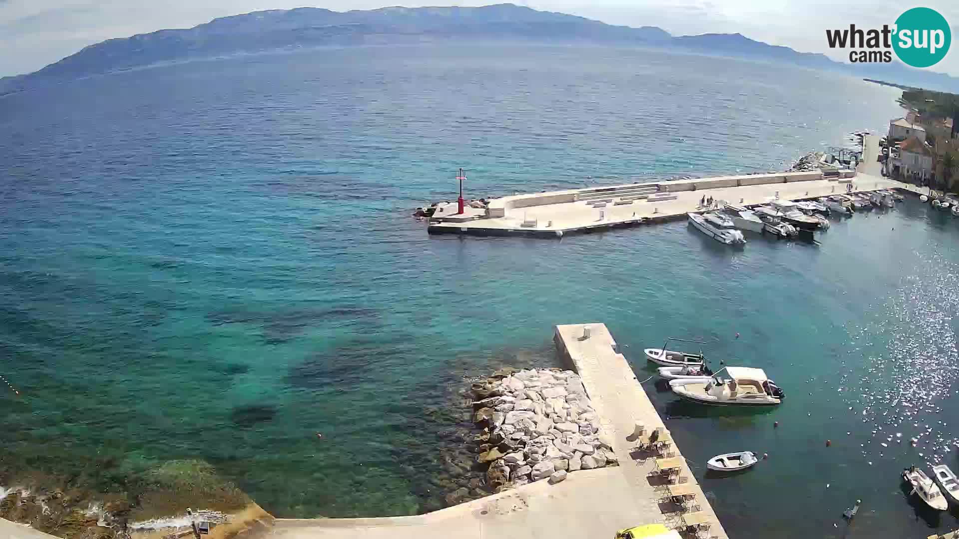 Webcam Sutivan panorama – Vista live dall’isola di Brač