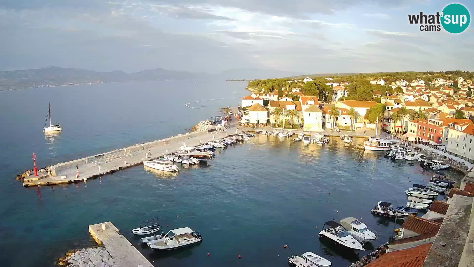 Webcam Sutivan Panorama – Vue en direct depuis l’île de Brač