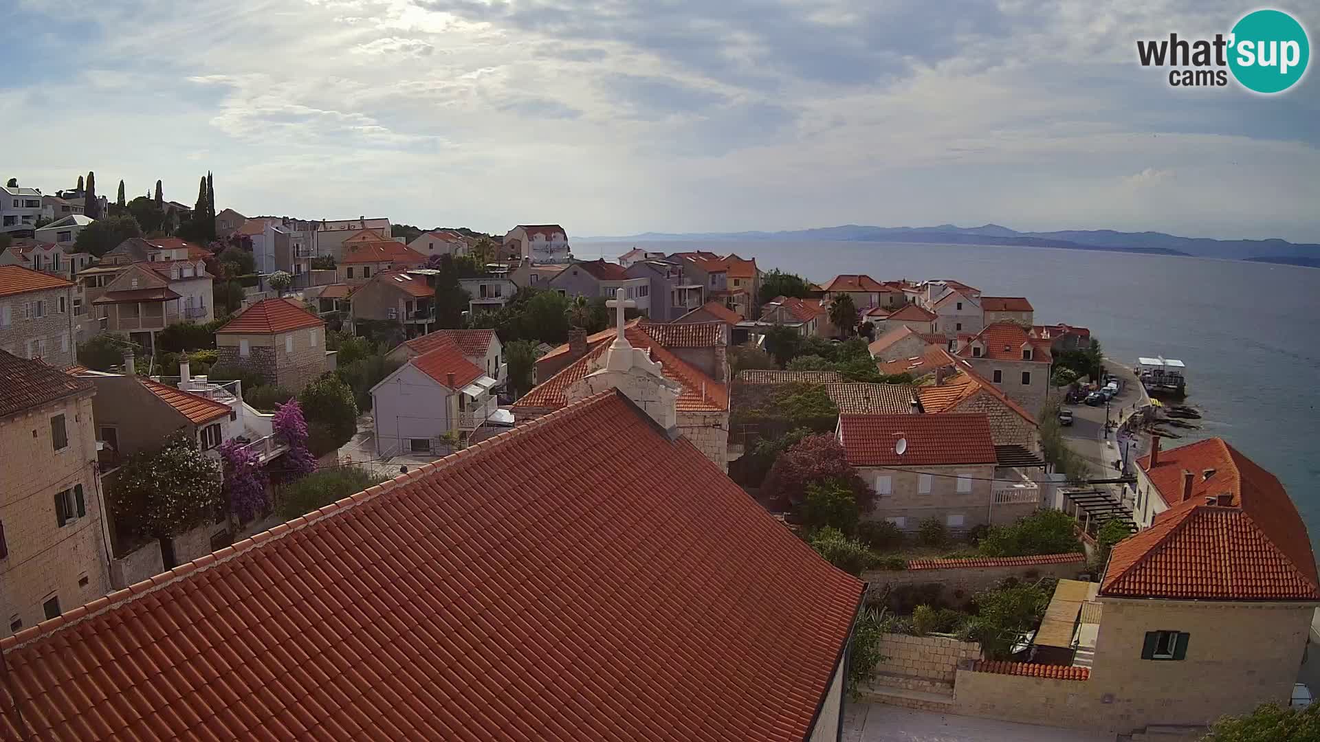 Webcam Sutivan Panorama – Liveblick von der Insel Brač