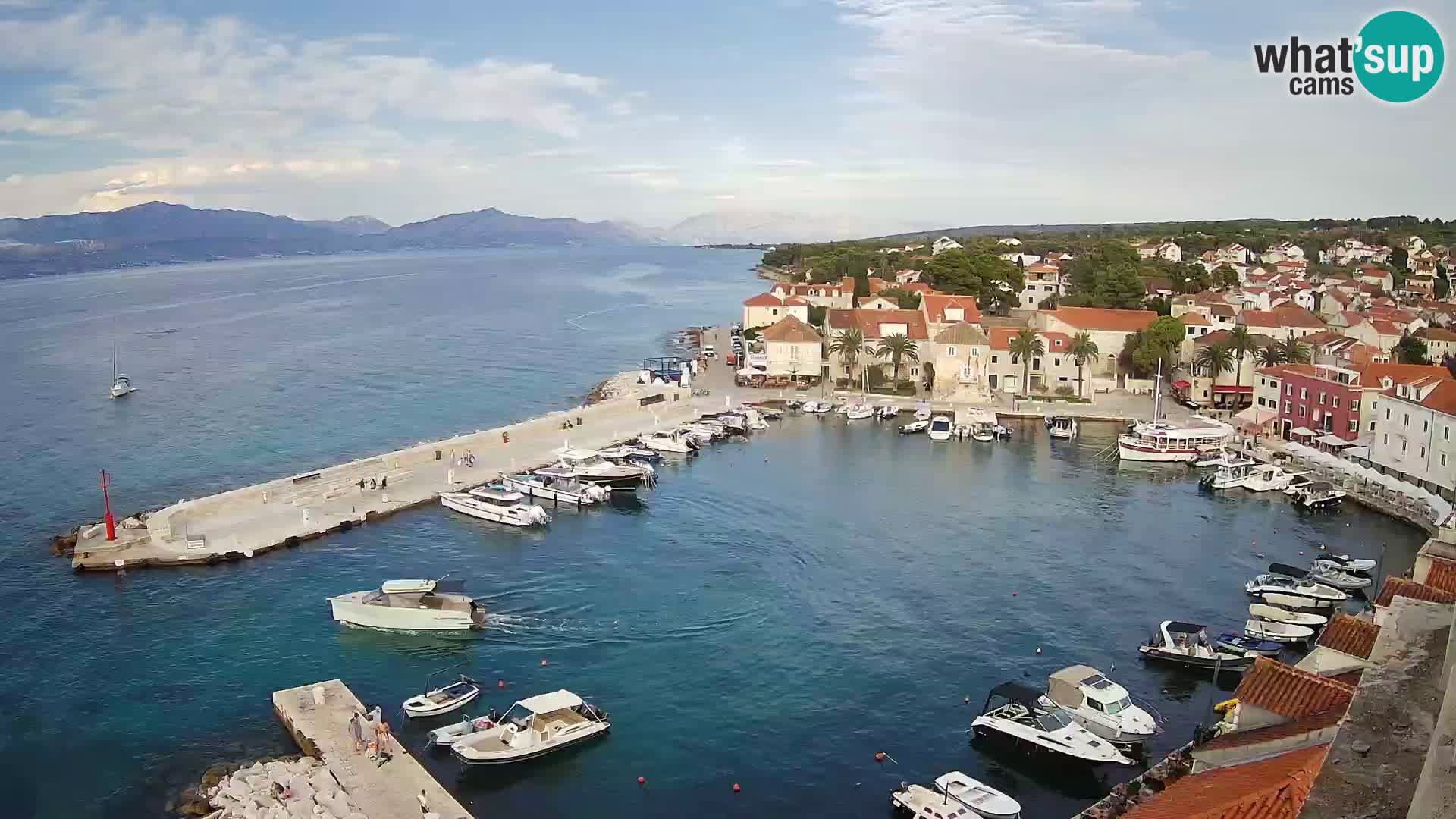 Webcam Sutivan Panorama – Liveblick von der Insel Brač