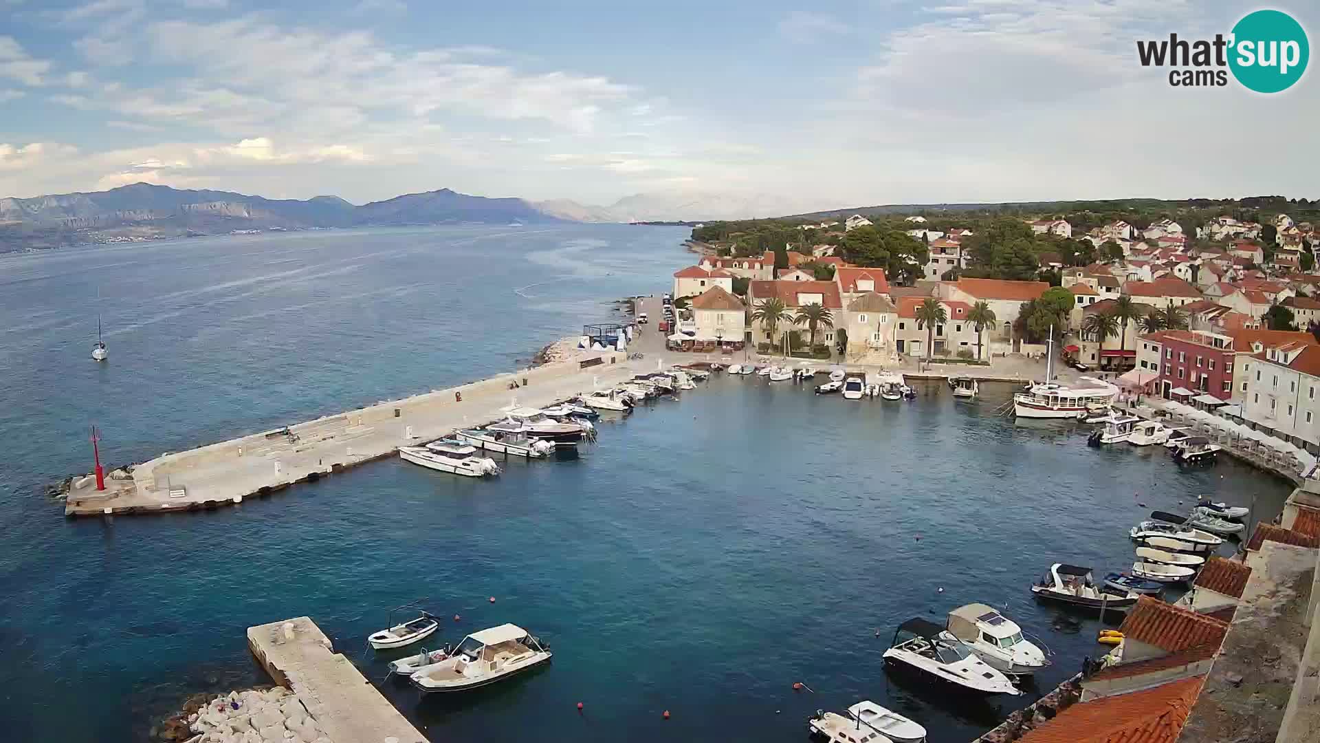 Webcam Sutivan Panorama – Vue en direct depuis l’île de Brač