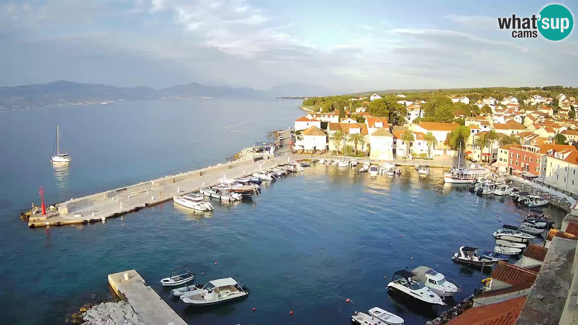 Webcam Sutivan Panorama – Vue en direct depuis l’île de Brač