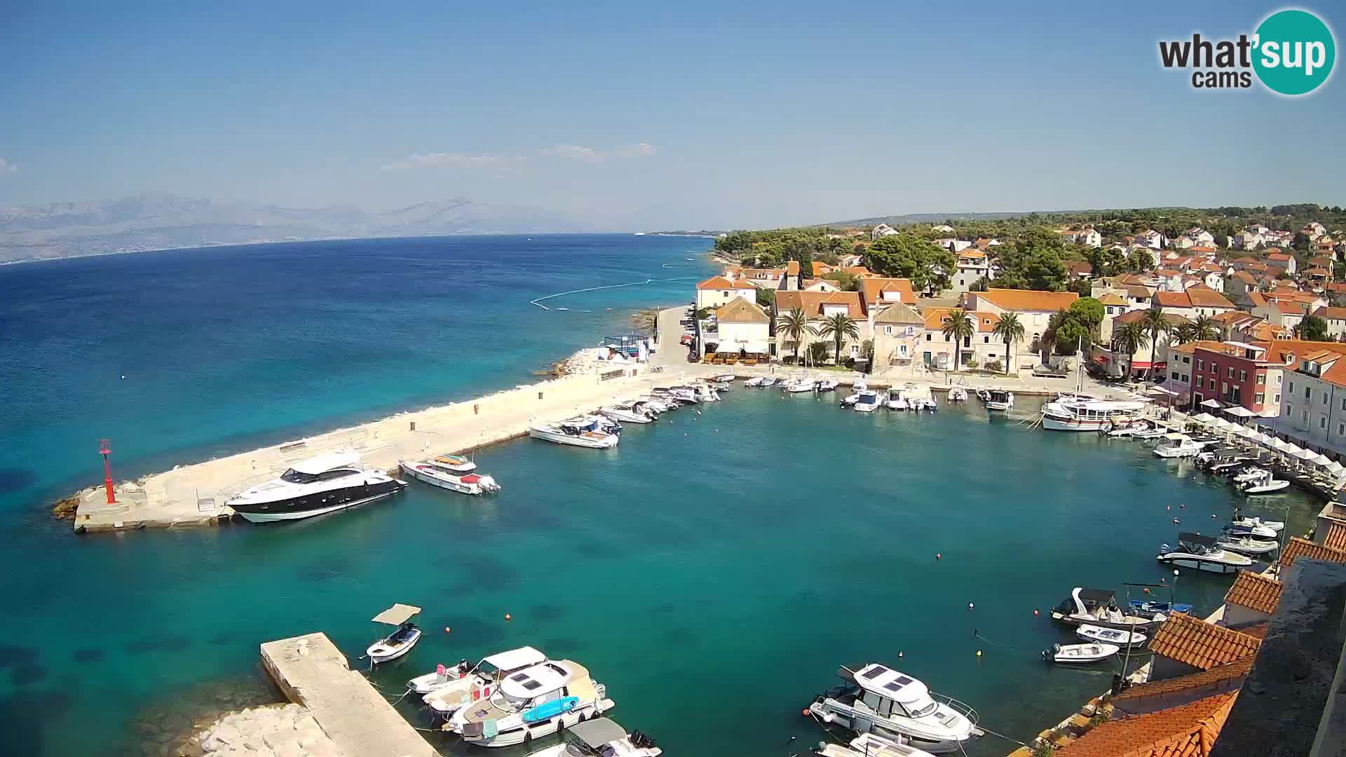 Webcam Sutivan Panorama – Live View from Brač Island