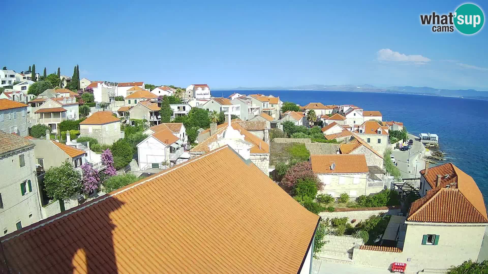 Webcam Sutivan panorama – Vista live dall’isola di Brač