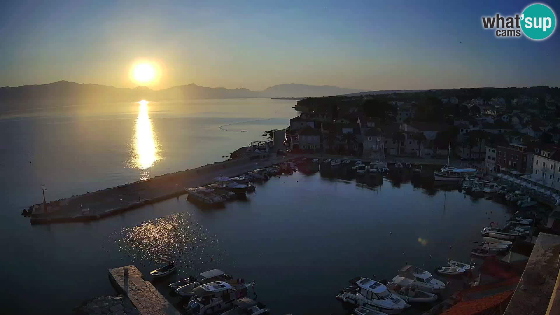 Webcam Sutivan Panorama – Liveblick von der Insel Brač