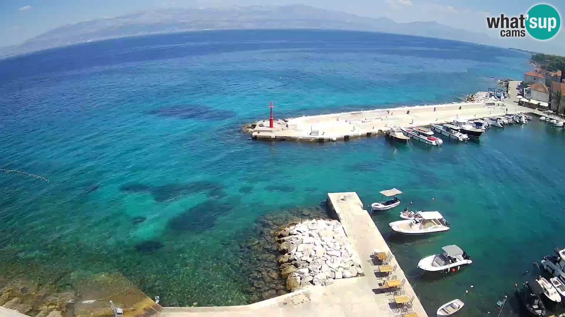 Webcam Sutivan Panorama – Liveblick von der Insel Brač