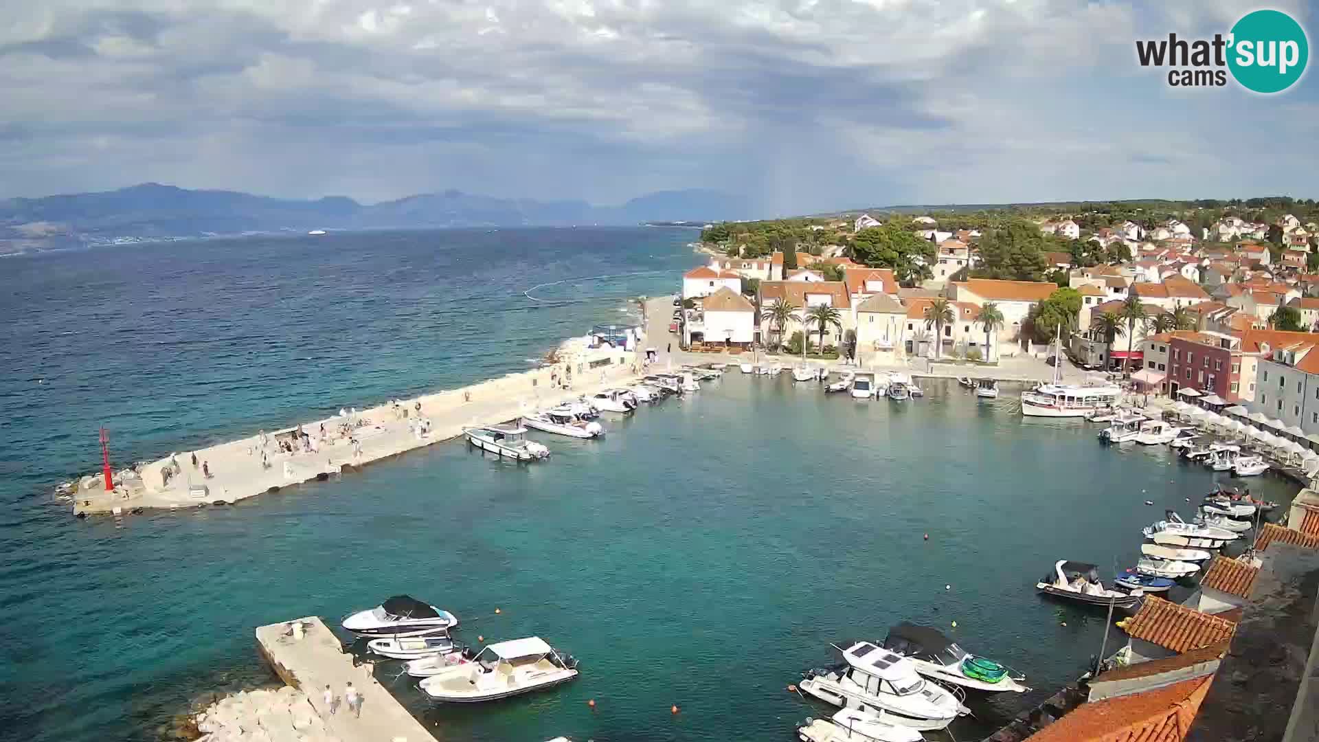 Webcam Sutivan Panorama – Liveblick von der Insel Brač