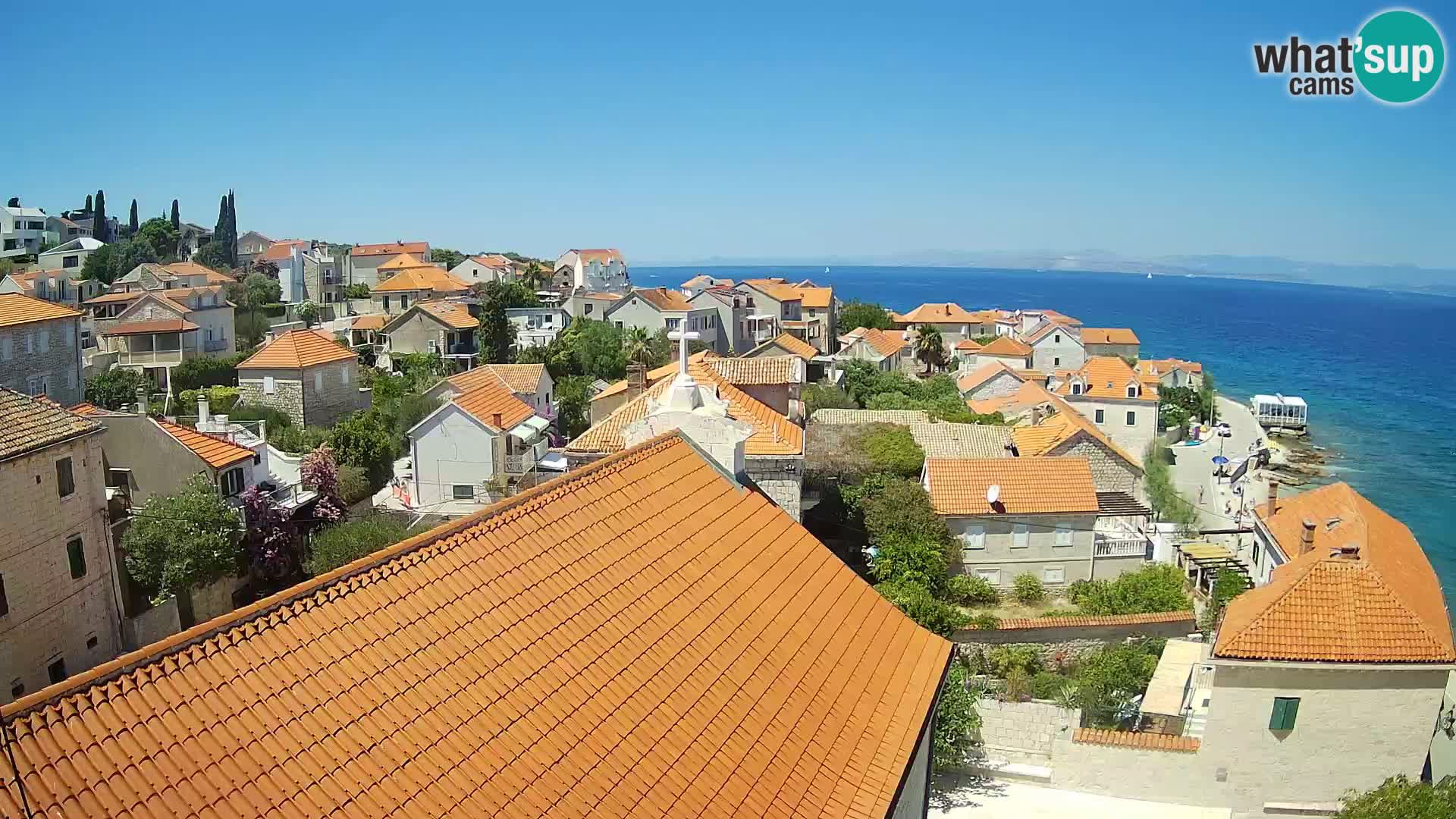 Webcam Sutivan Panorama – Liveblick von der Insel Brač