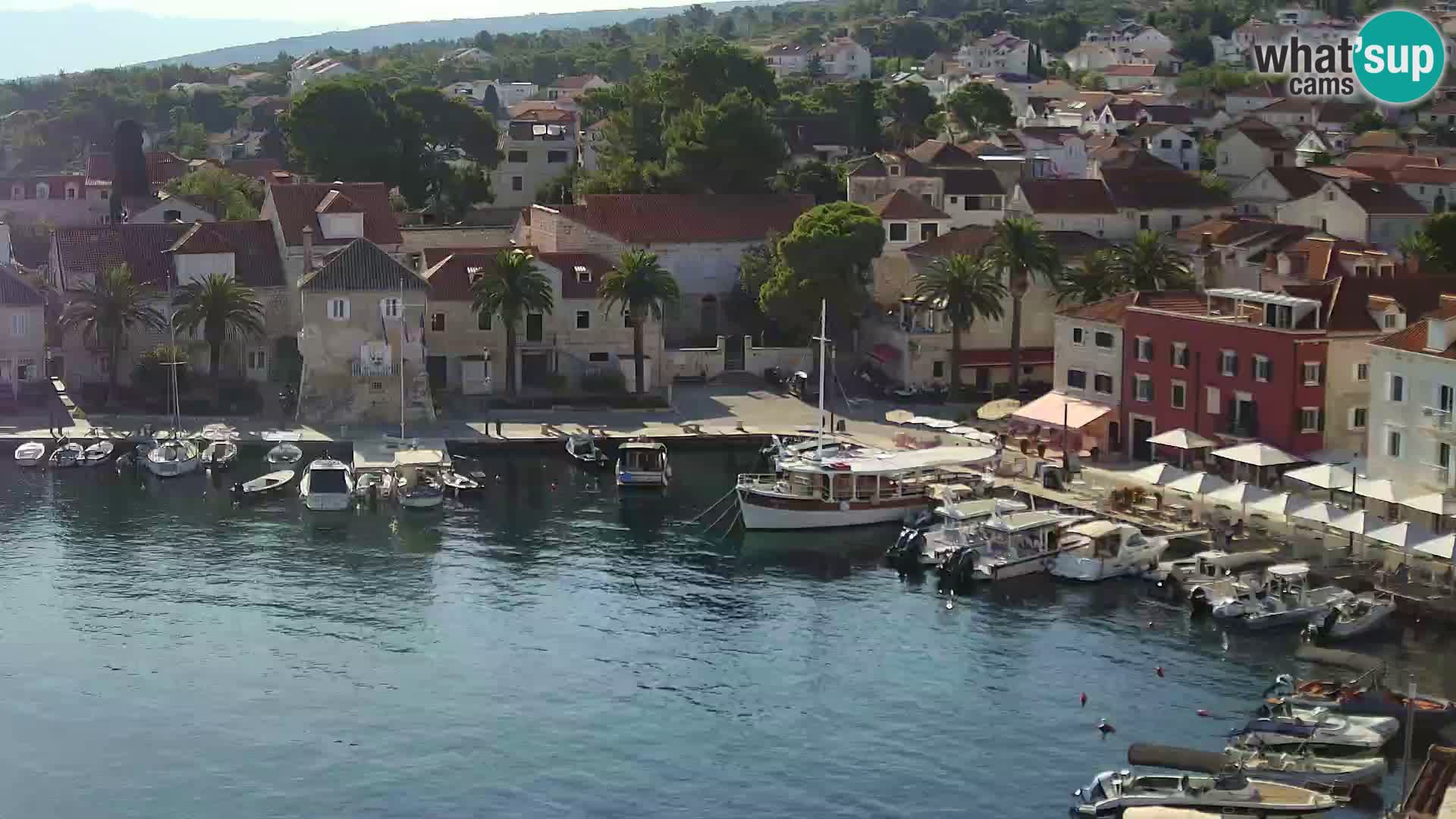 Webcam Sutivan Panorama – Vista en vivo desde la isla de Brač