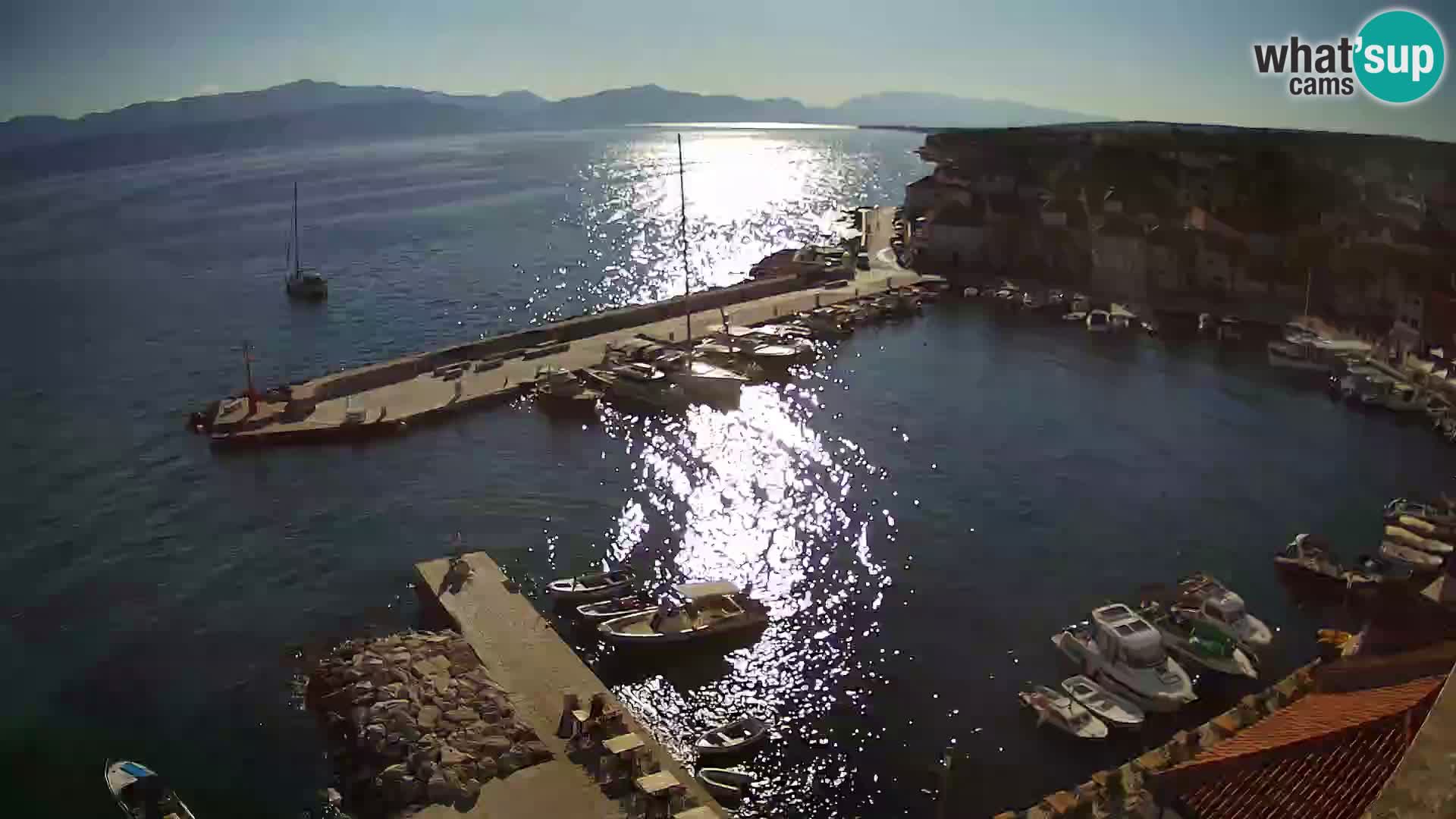 Webcam Sutivan Panorama – Vista en vivo desde la isla de Brač