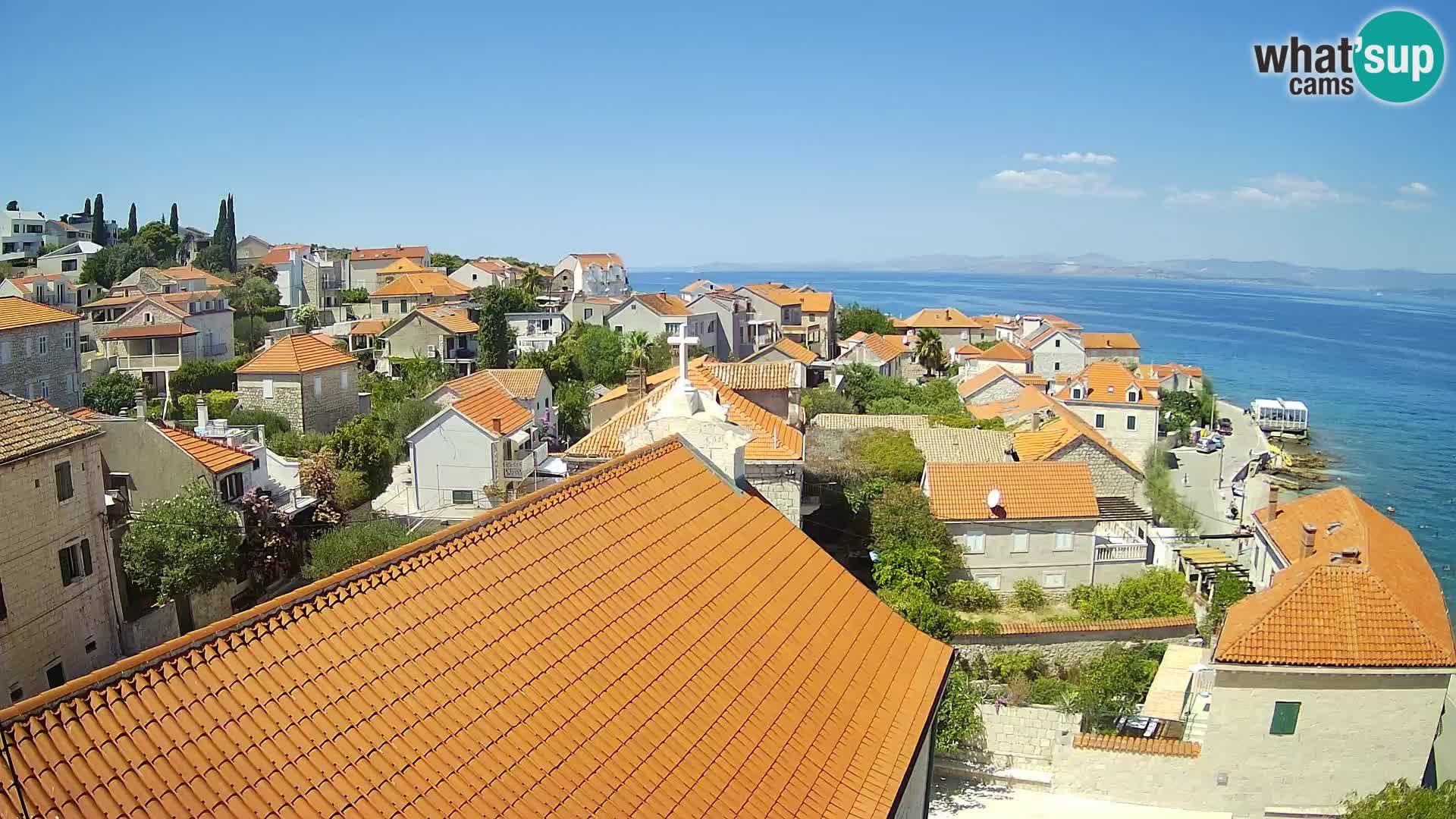 Webcam Sutivan Panorama – Vue en direct depuis l’île de Brač