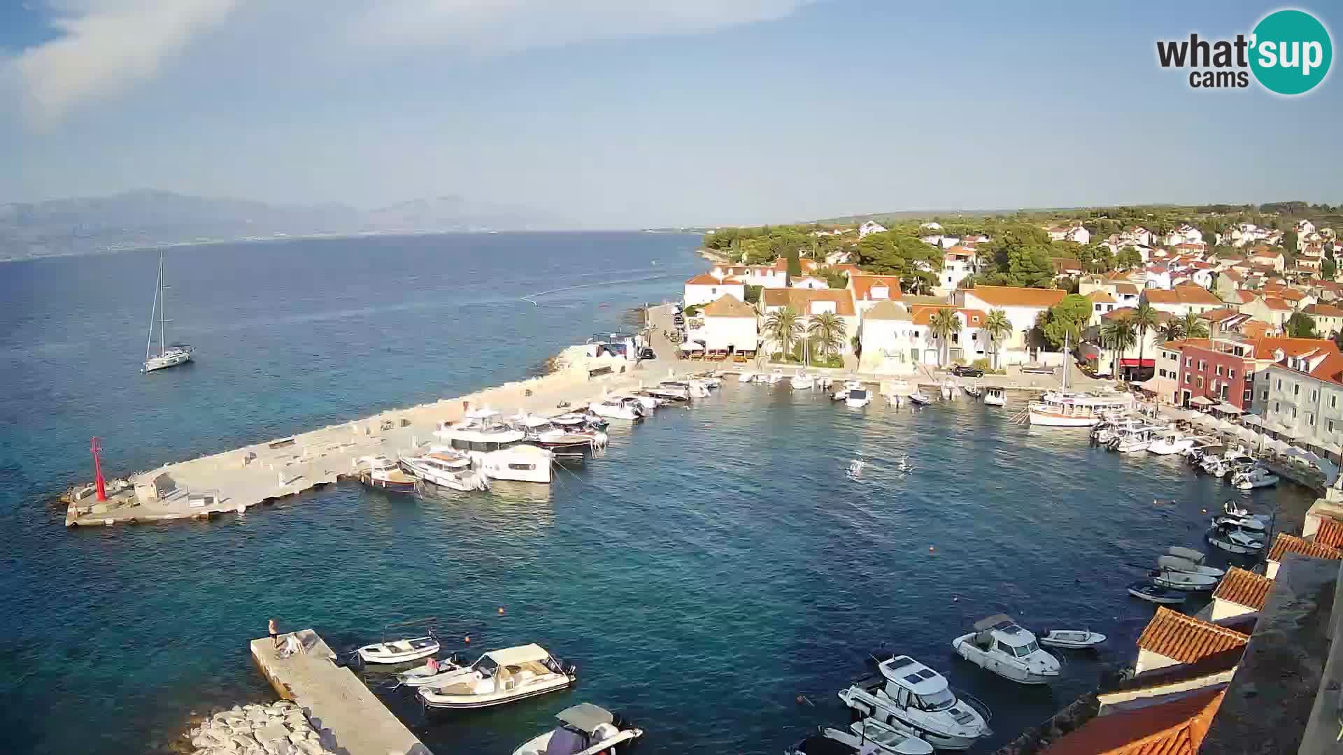 Webcam Sutivan Panorama – Liveblick von der Insel Brač