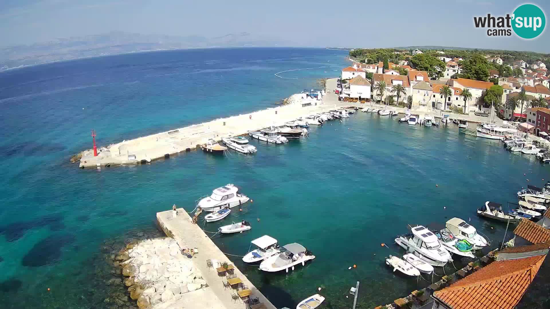 Webcam Sutivan Panorama – Live View from Brač Island
