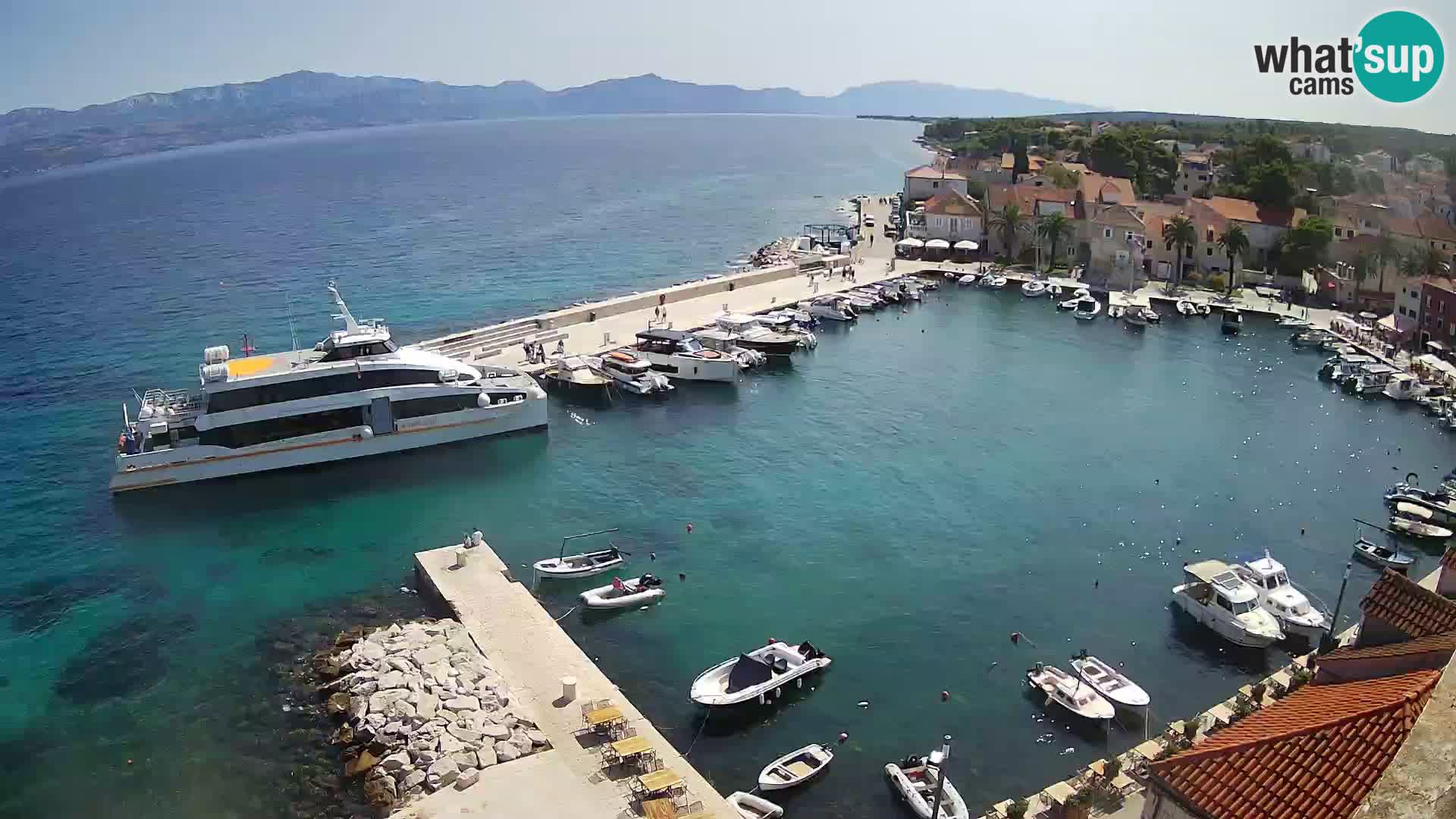 Webcam Sutivan Panorama – Live View from Brač Island