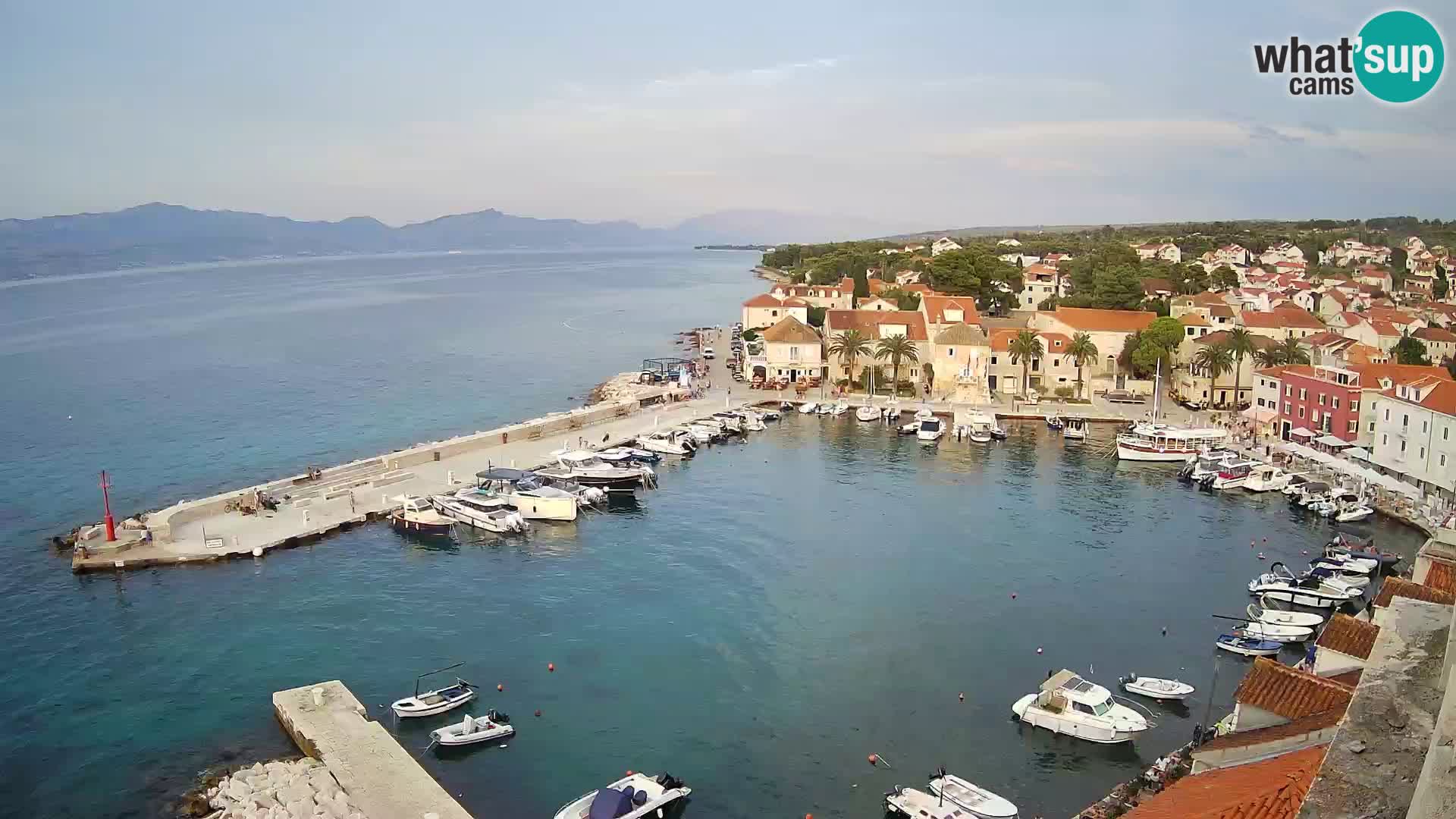 Webcam Sutivan Panorama – Liveblick von der Insel Brač