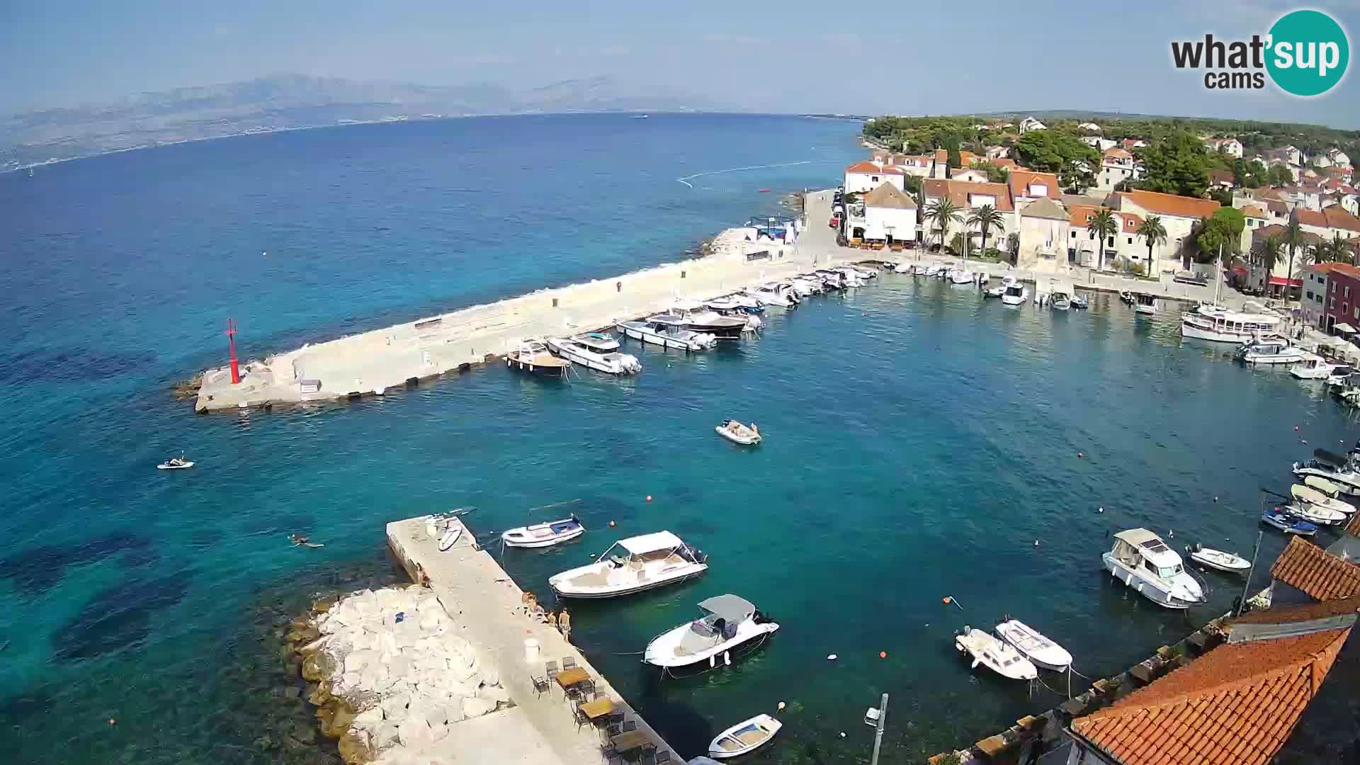 Webcam Sutivan Panorama – Live View from Brač Island