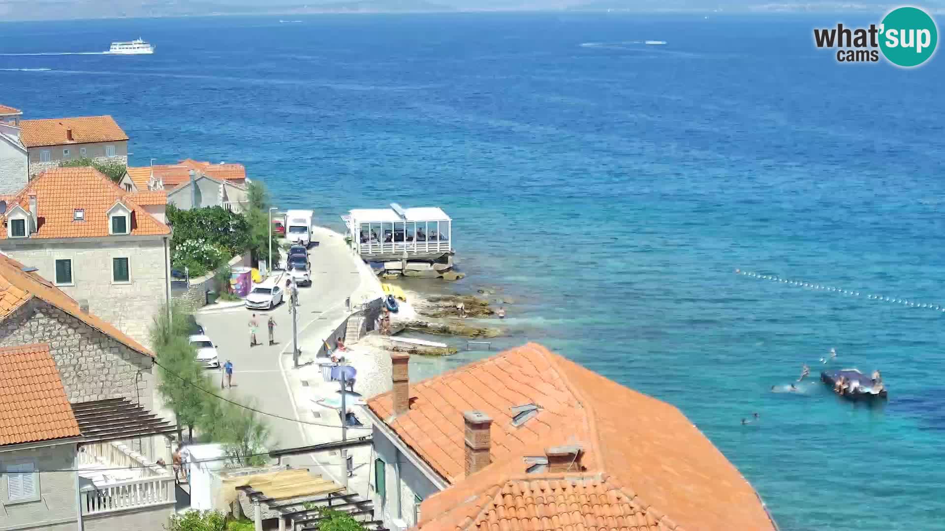Webcam Sutivan panorama – Vista live dall’isola di Brač