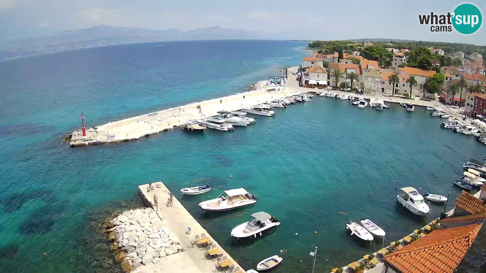 Webcam Sutivan Panorama – Liveblick von der Insel Brač