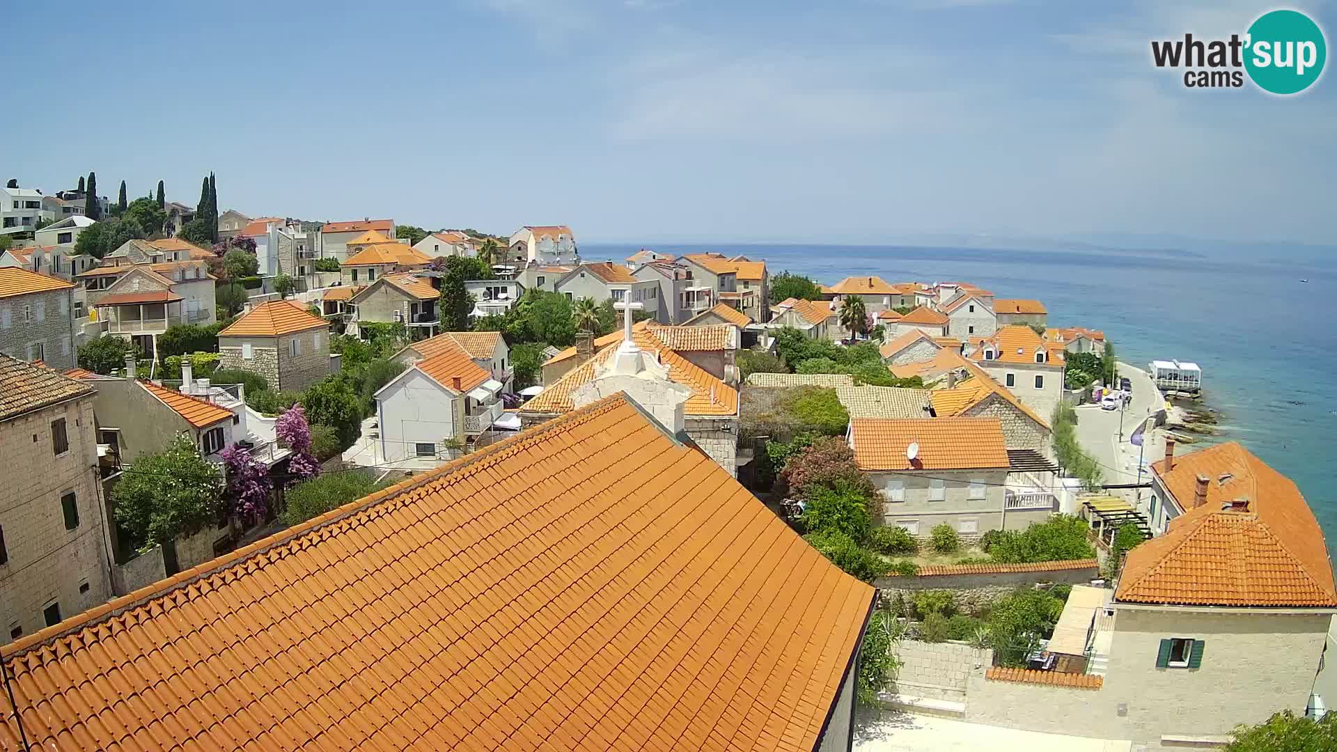 Webcam Sutivan Panorama – Vue en direct depuis l’île de Brač