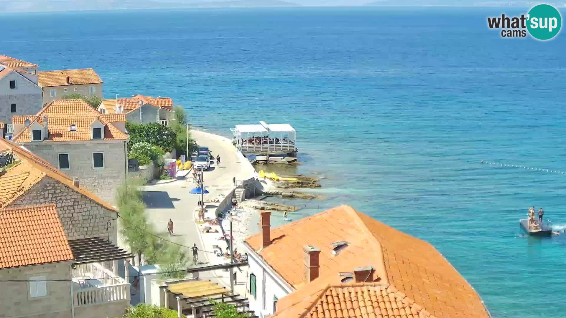 Webcam Sutivan Panorama – Vista en vivo desde la isla de Brač