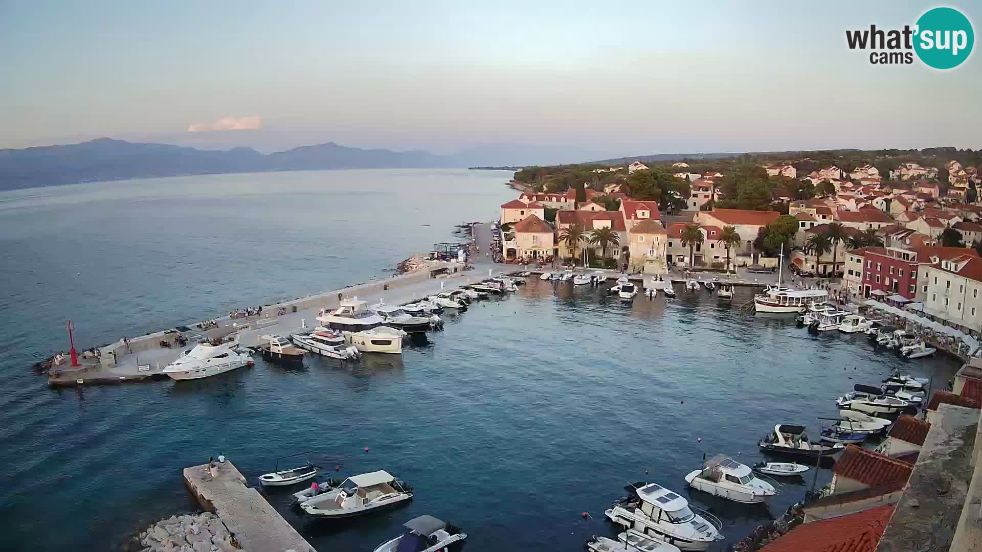 Webcam Sutivan Panorama – Vue en direct depuis l’île de Brač
