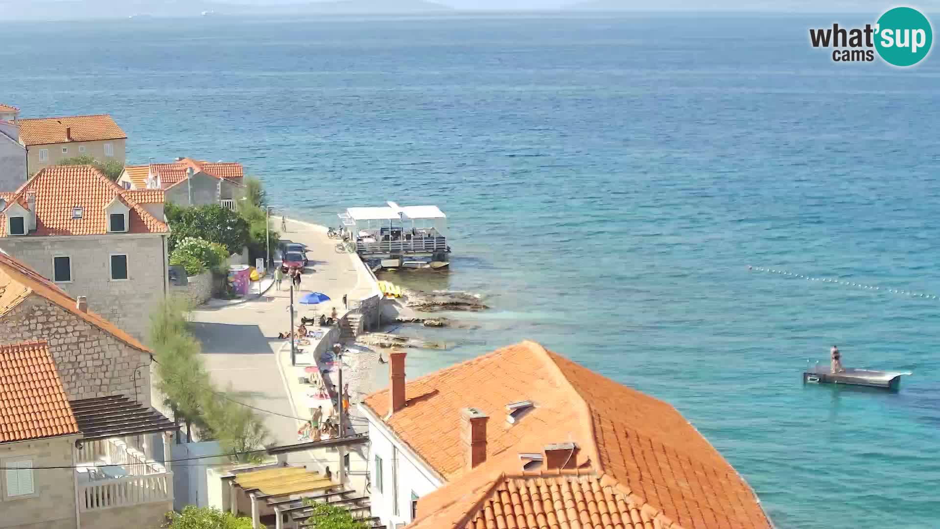 Webcam Sutivan Panorama – Vista en vivo desde la isla de Brač
