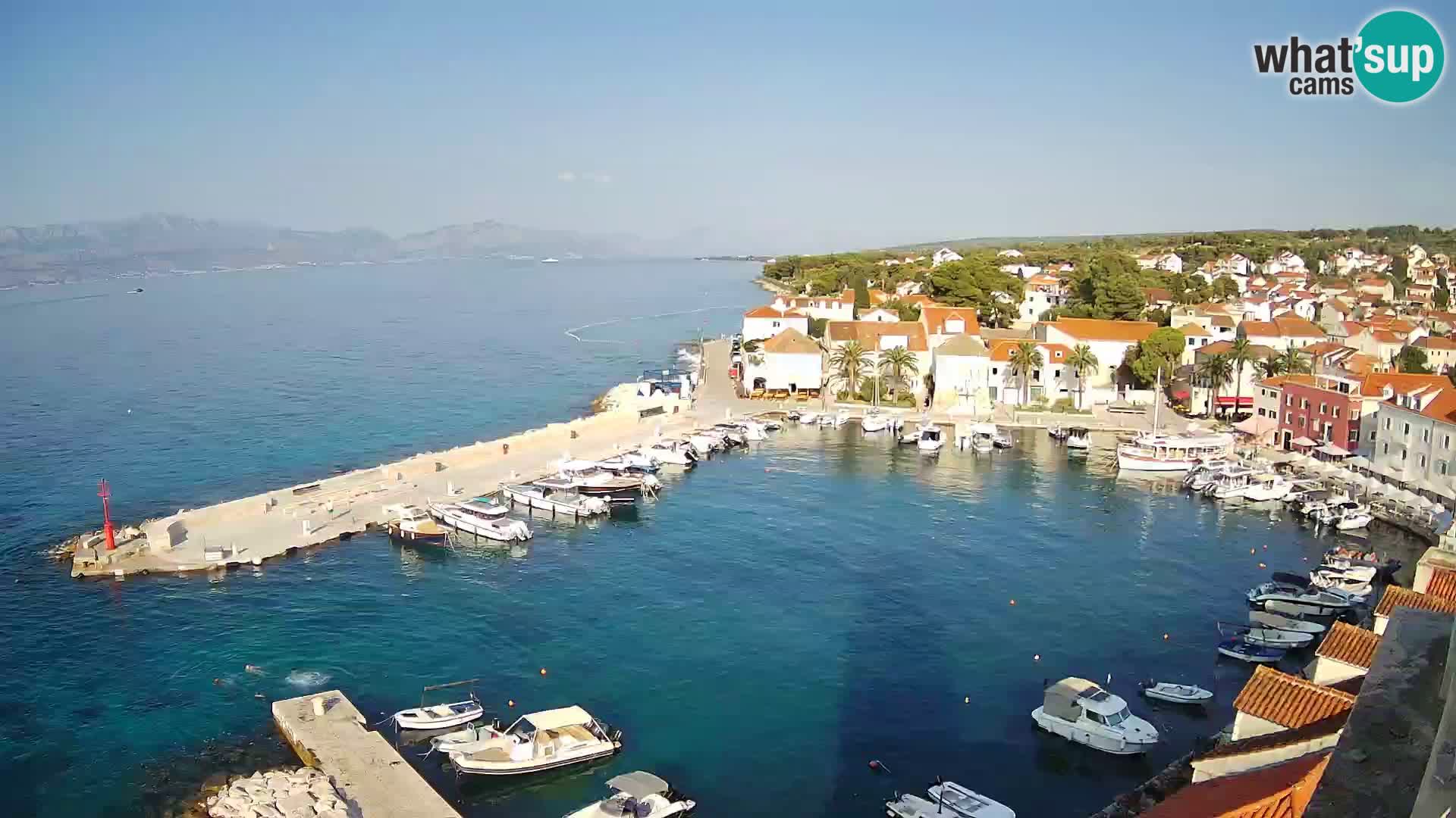Webcam Sutivan Panorama – Liveblick von der Insel Brač