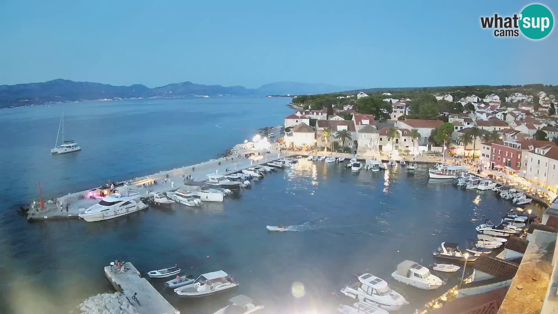 Webcam Sutivan Panorama – Vue en direct depuis l’île de Brač