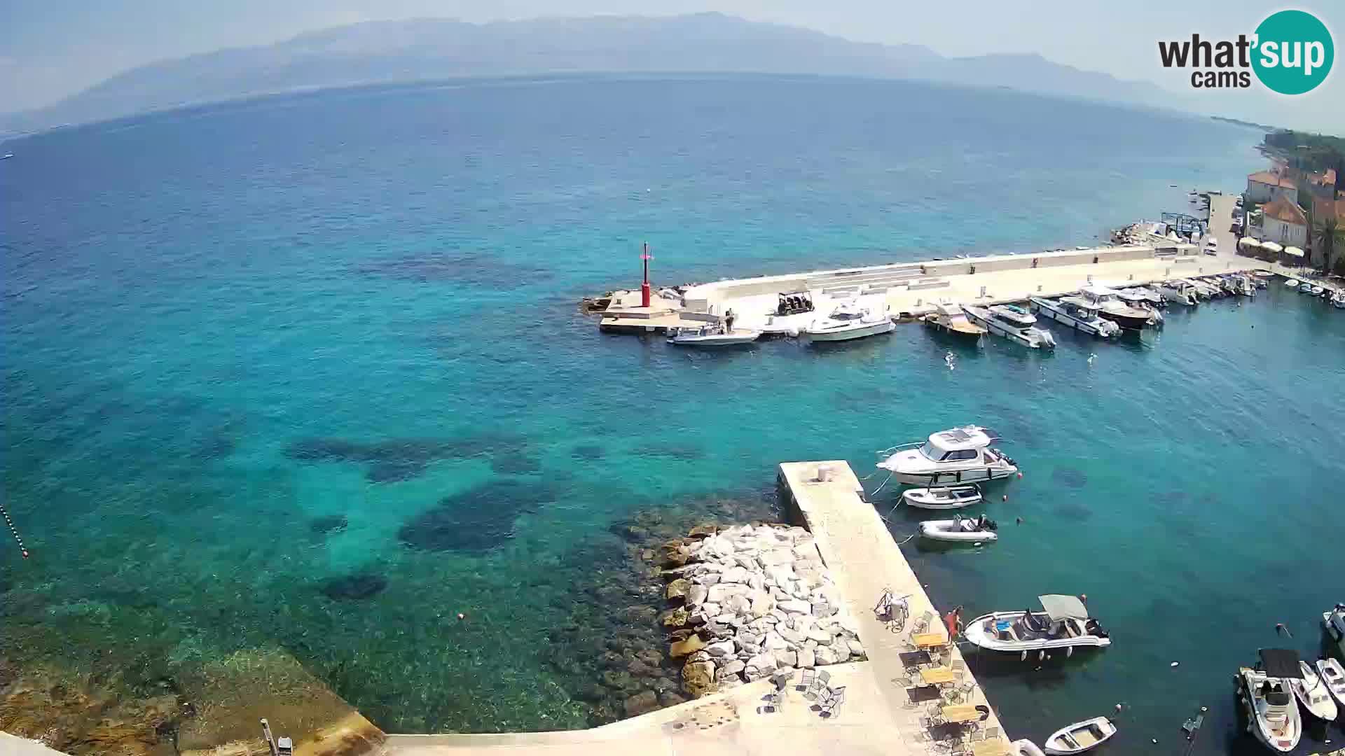 Webcam Sutivan Panorama – Liveblick von der Insel Brač