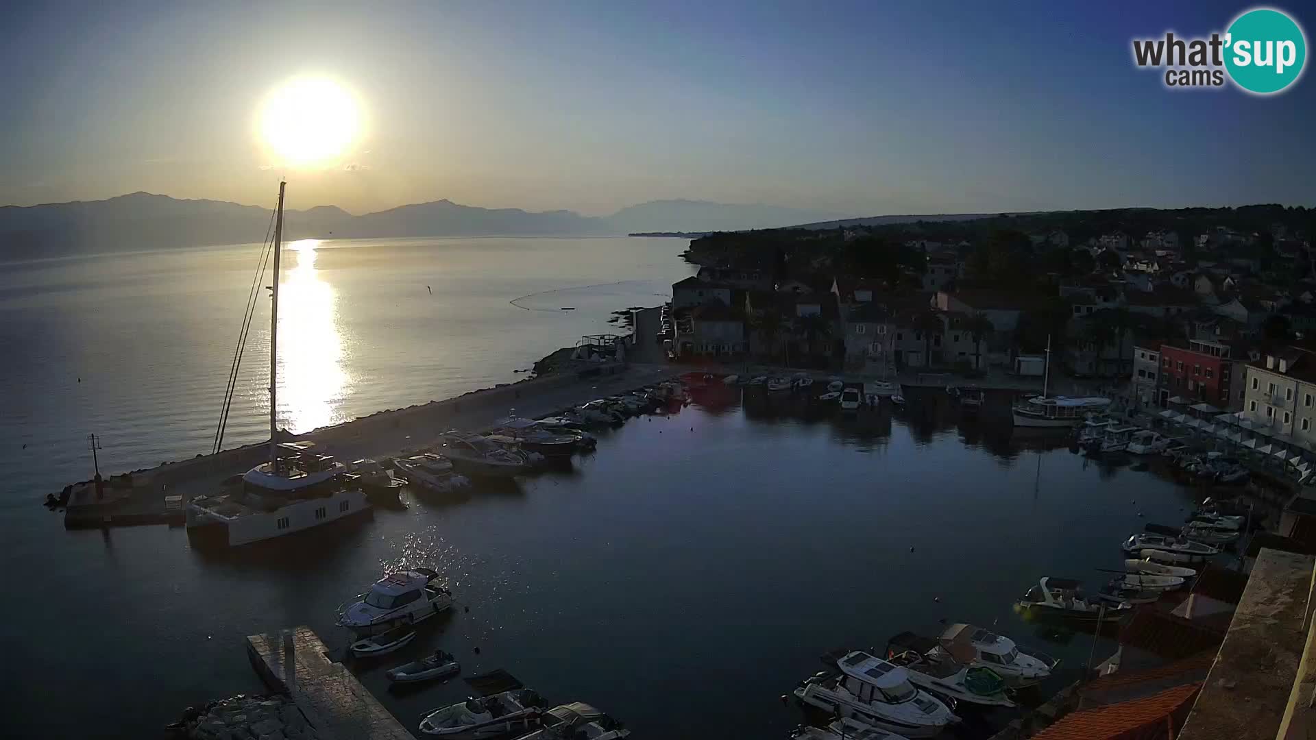 Webcam Sutivan Panorama – Vista en vivo desde la isla de Brač